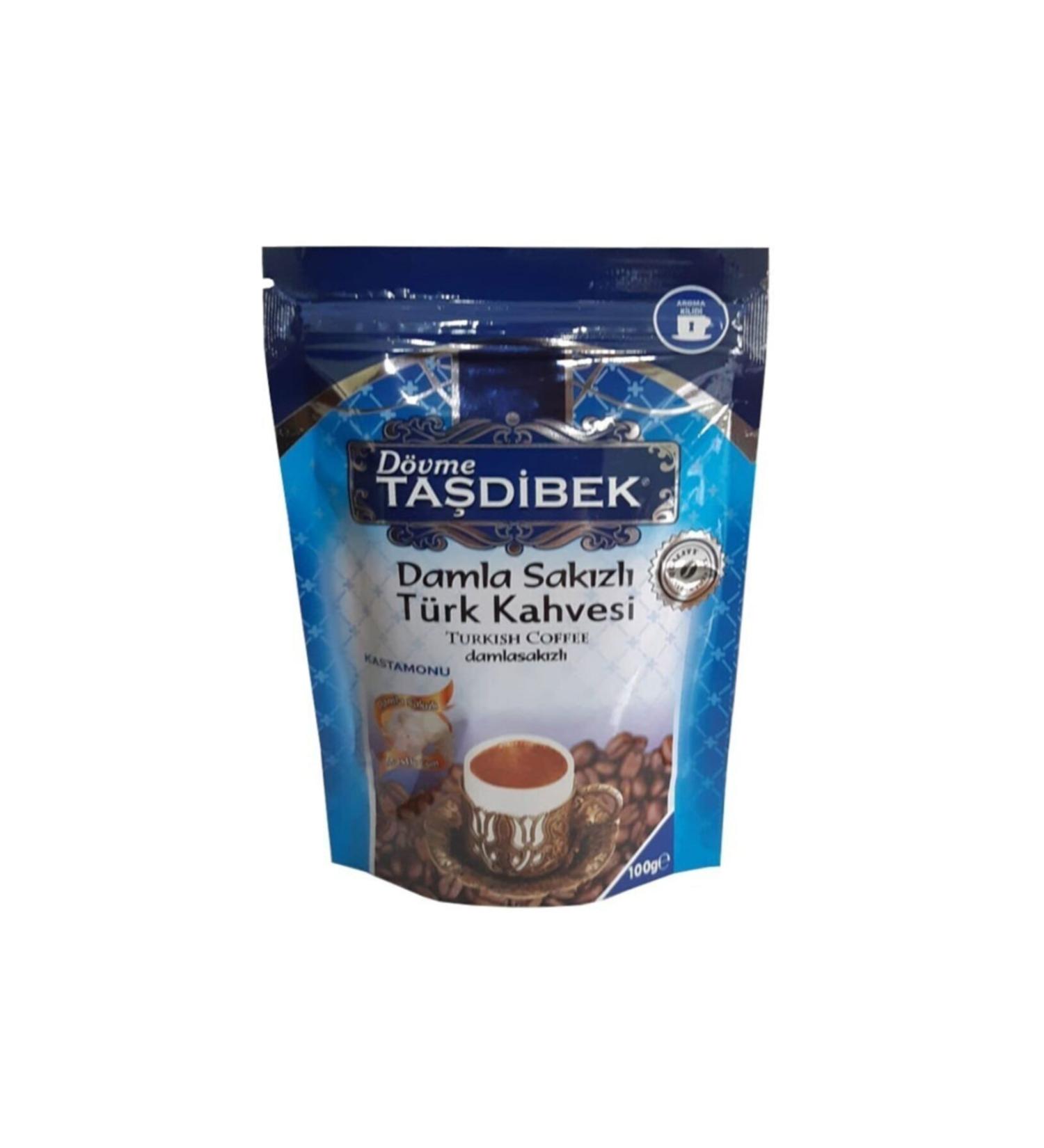 4 Pieces of Kastamonu Ta Dibek Mastic Turkish Coffee 100 Gr