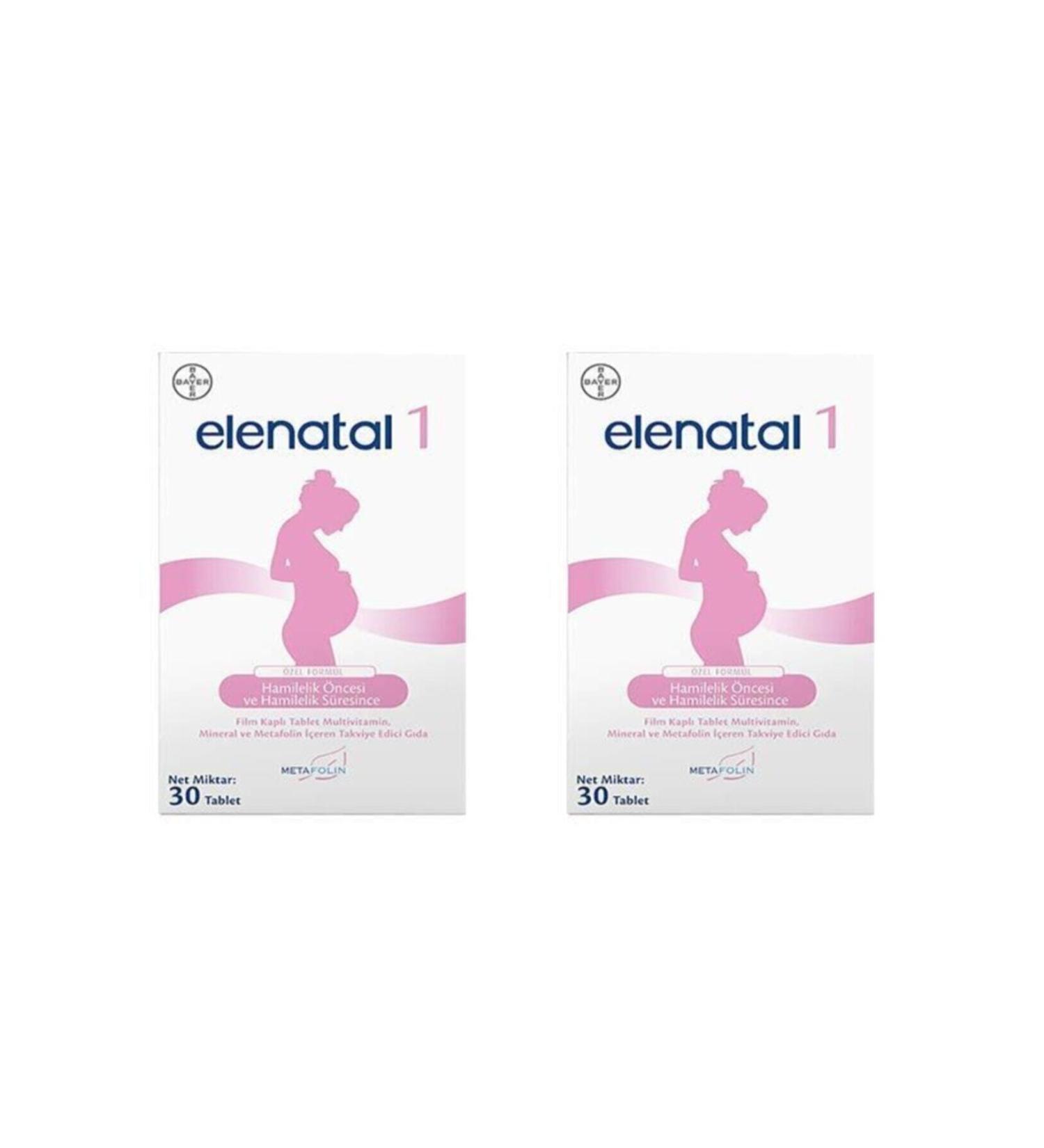 Elenatal Elenatal 1 30 Tablets 2 Pack