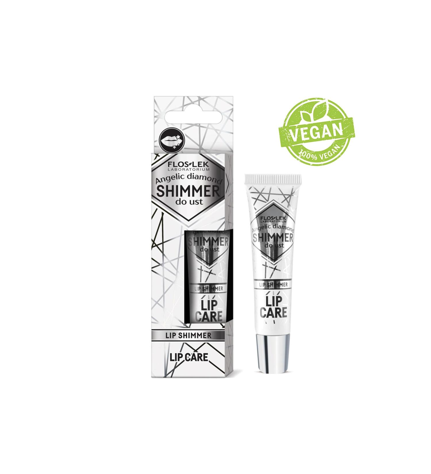 Floslek Diamond Shine Lip Care and Gloss 10ml