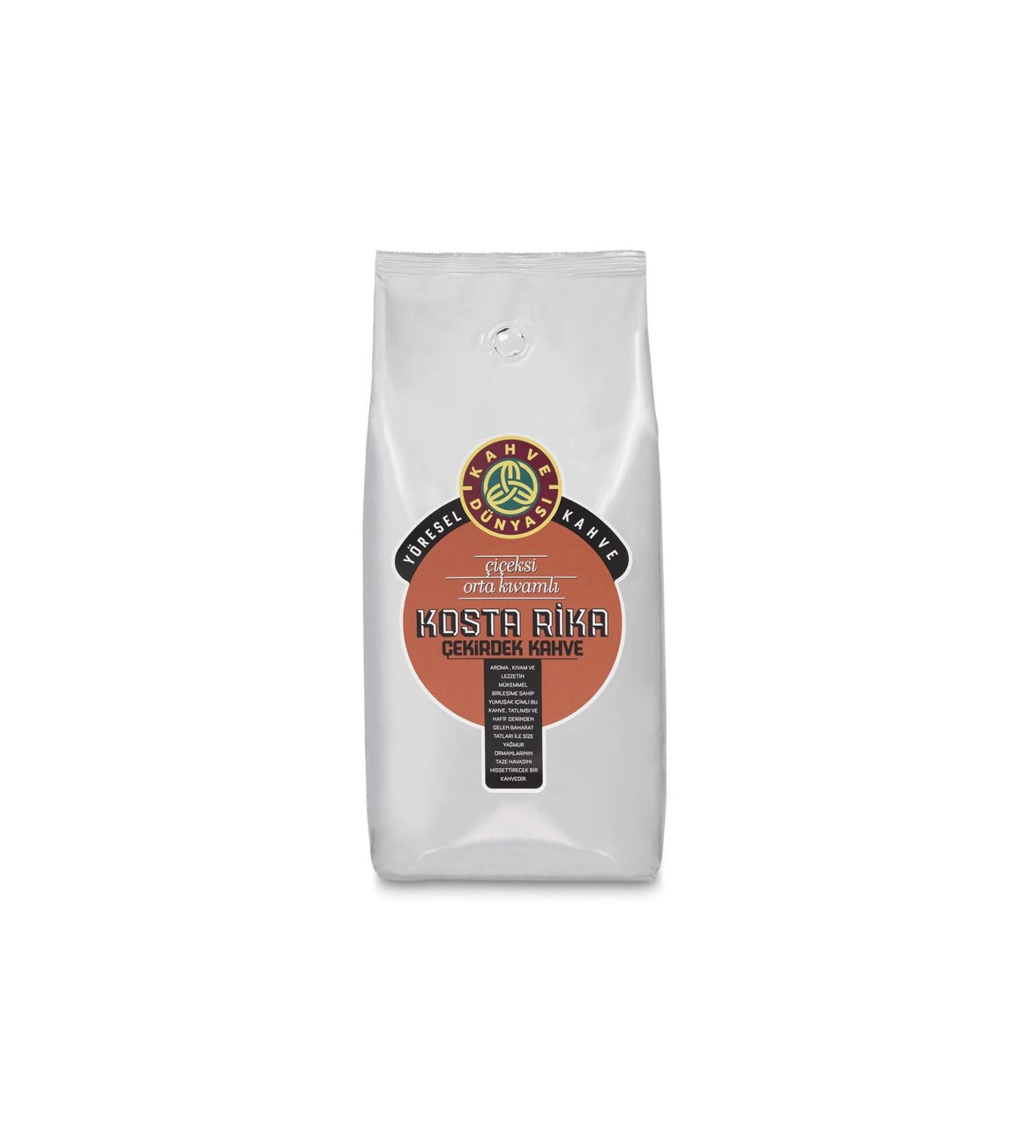 Coffee World Costa Rica Roasted Coffee Beans 1kg