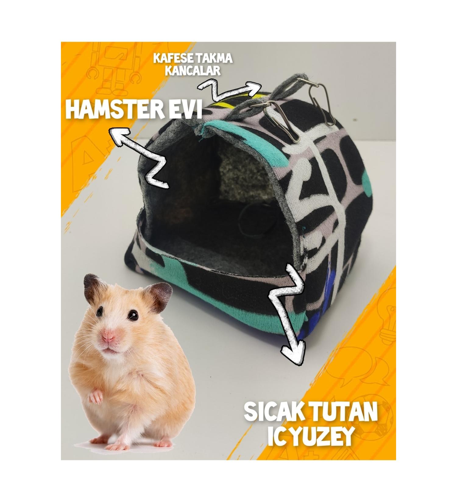 ozzipetshop Plush Hamster Sleeping House Haster Nest Hamster House - Buy Online on GoSupps.com