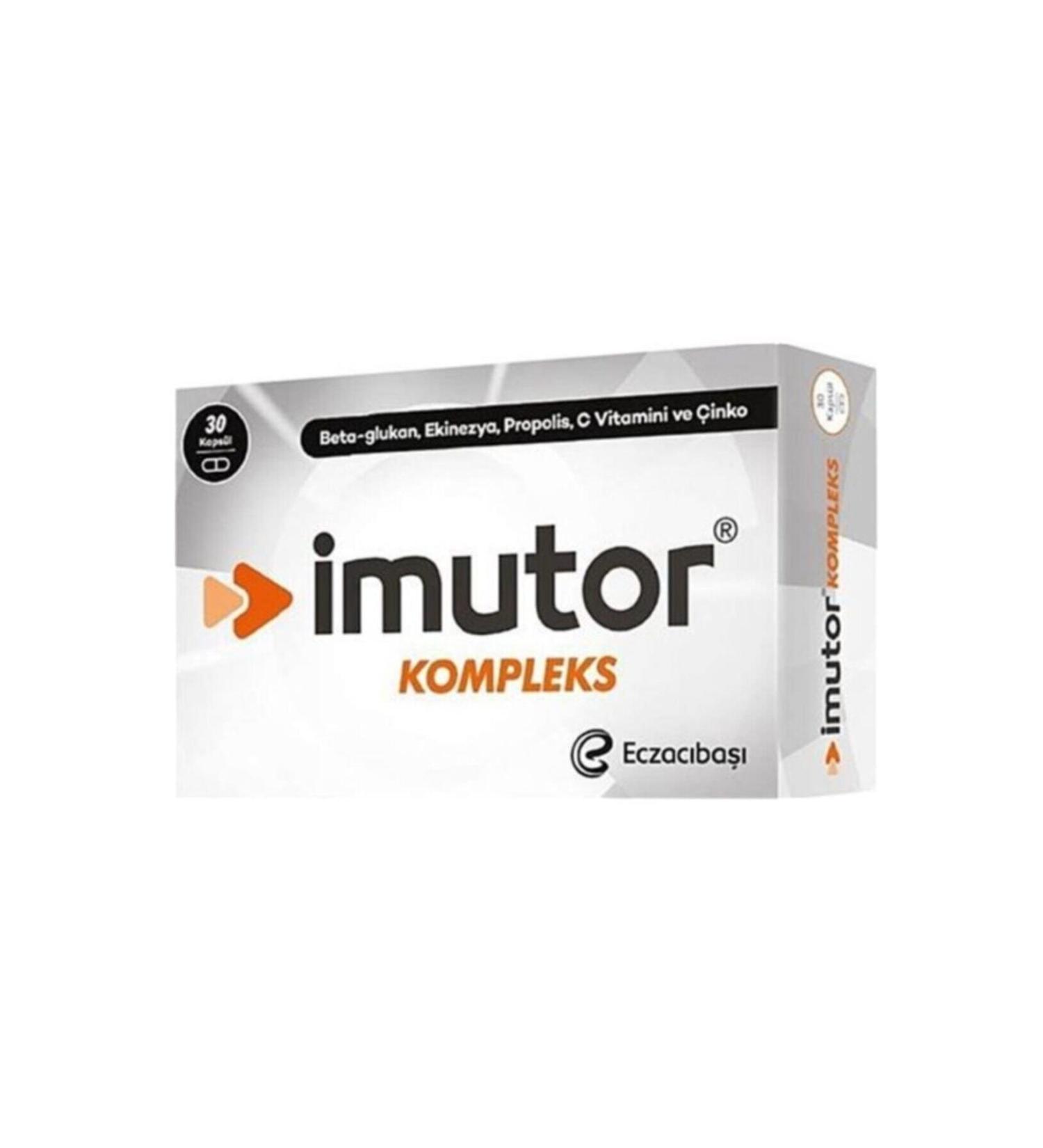Imutor Beta Glucan Complex 30 Capsules