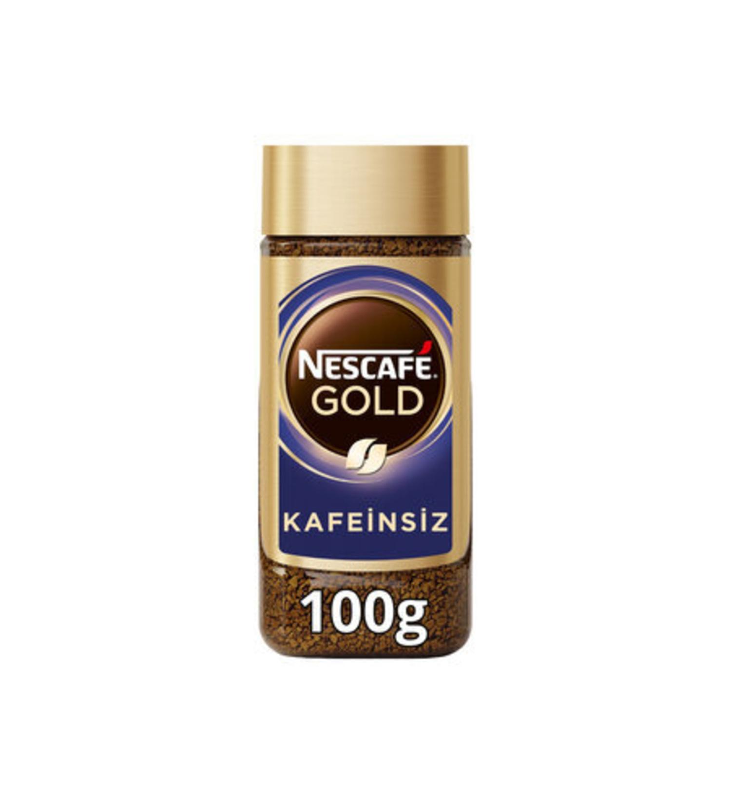 Nescafe Gold Instant Coffee Decaffeinated 100 G Jar (1 PIECE)