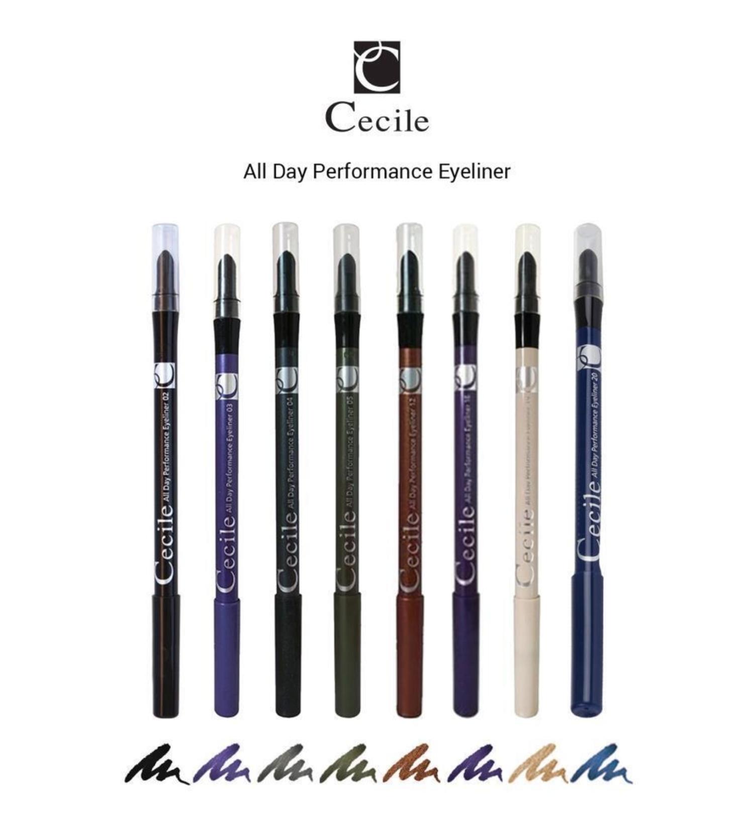 Cecile All Day Performance Eyeliner Pencil Series