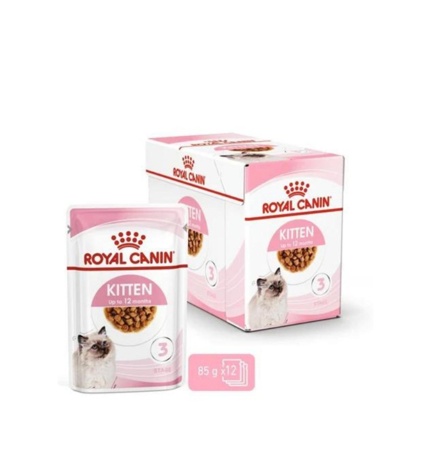 Royal Canin Kitten Gravy Canned Cat Food 85 G X 12 Pieces