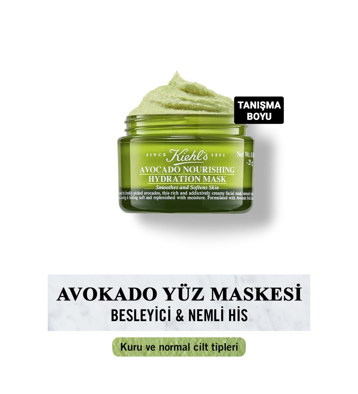 Kiehl's Avocado Nourishing & Moisturizing Mask 25 gr