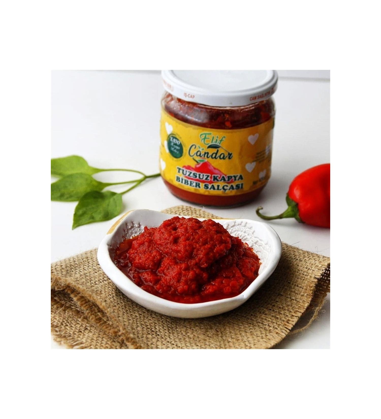 EL F CANDAR Salt-Free Capia Pepper Paste 420gr