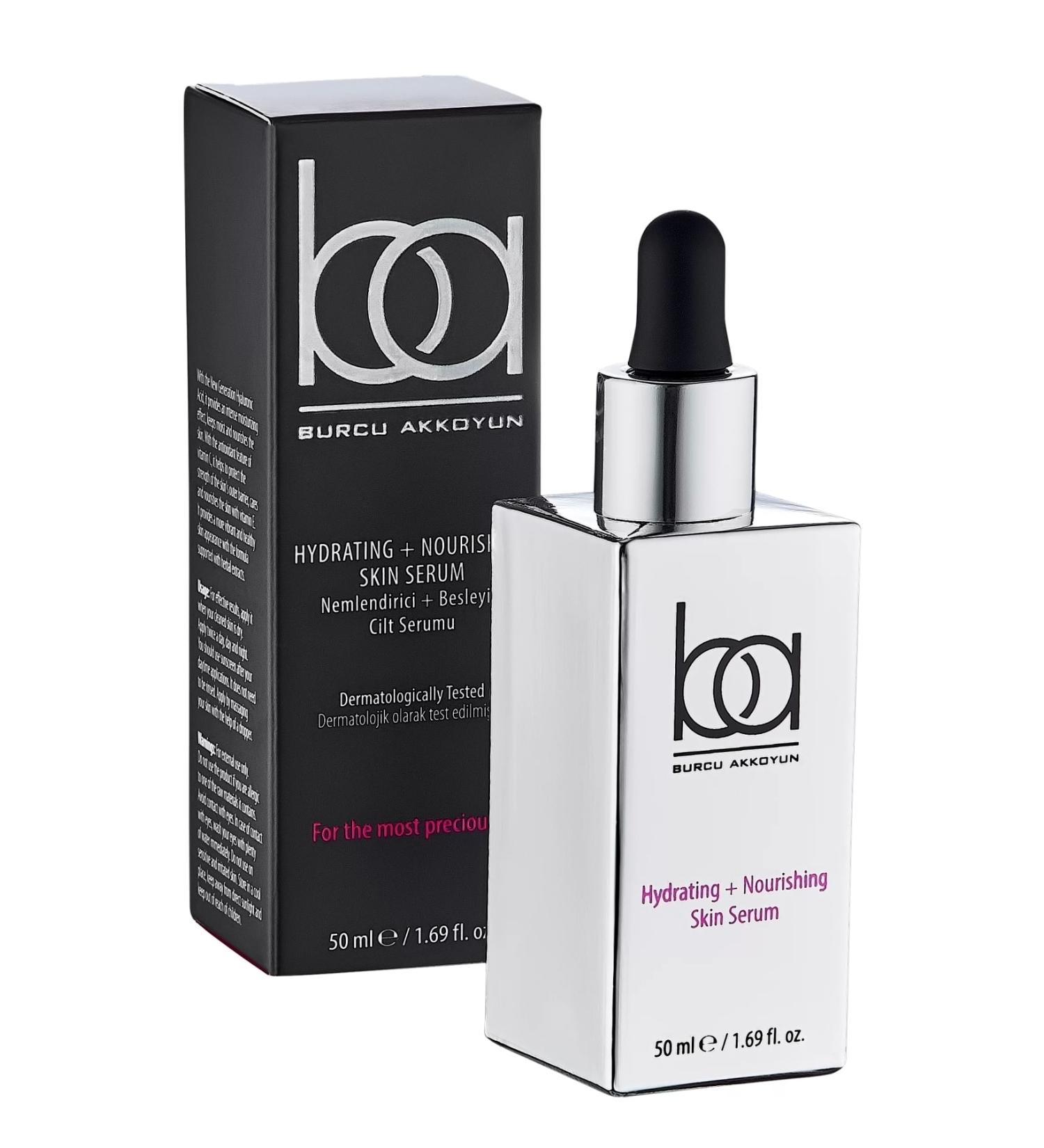 Burcu Akkoyun Hydrating + Nourishing Skin Serum (50ml) - Moisturizing + Nourishing Skin Serum (50ml)