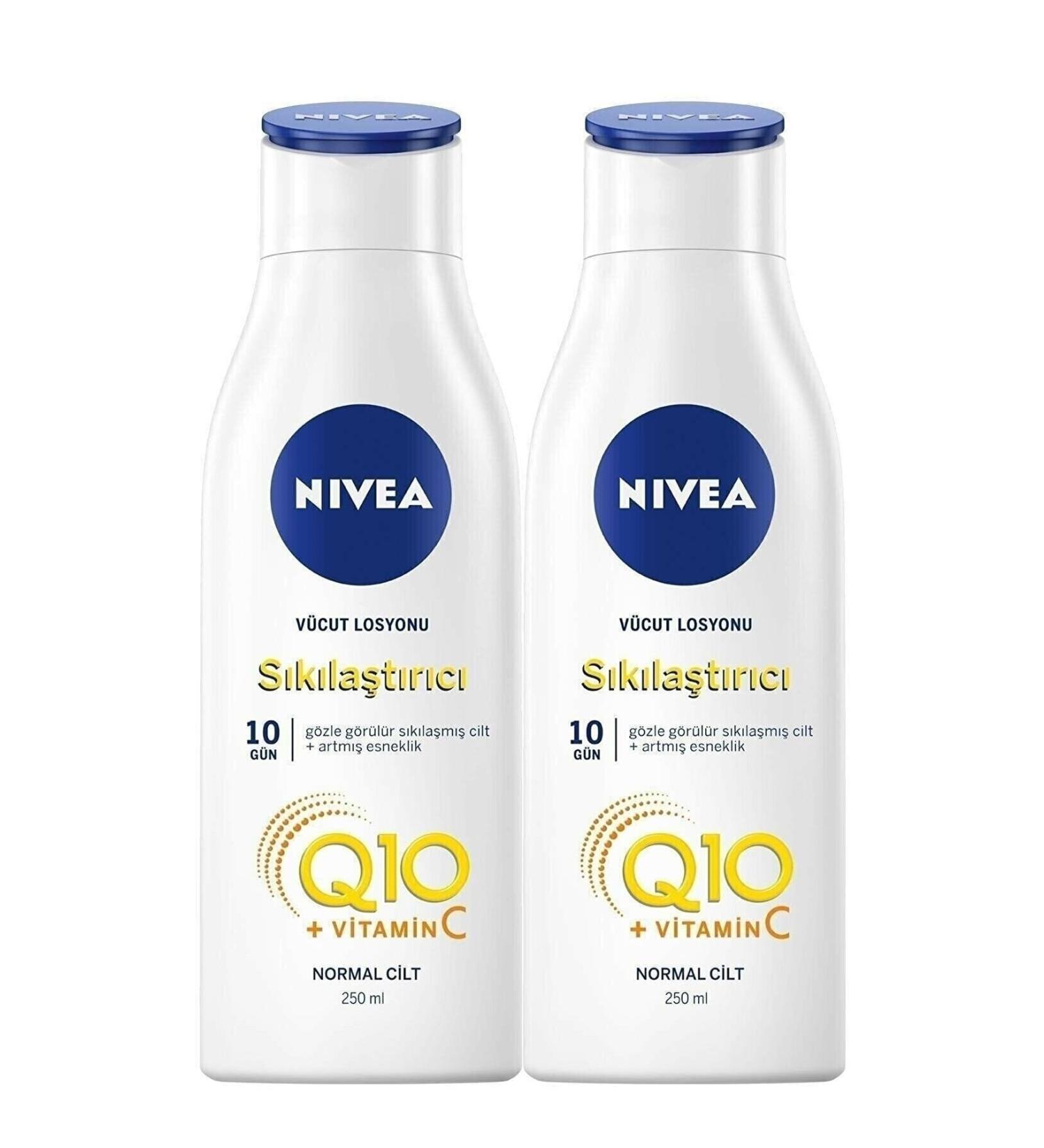 NIVEA Firming Body Lotion Q10 Vitamin C 250ml X2 Pieces