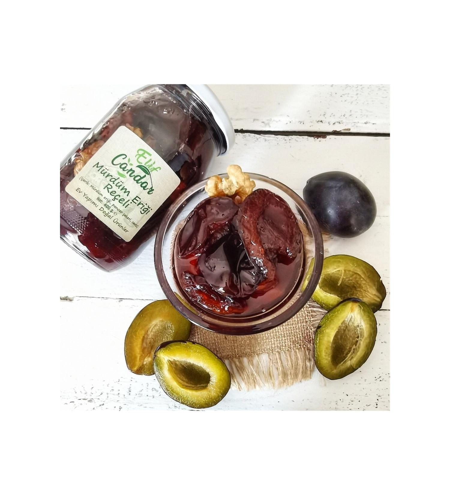 EL F CANDAR Plum Jam with Walnuts (400 Gr)