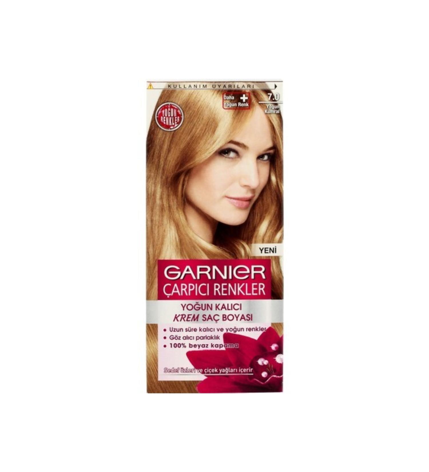 Garnier Striking Colors 7/0 - Intense Blonde Hair Dye - Buy Online on GoSupps.com