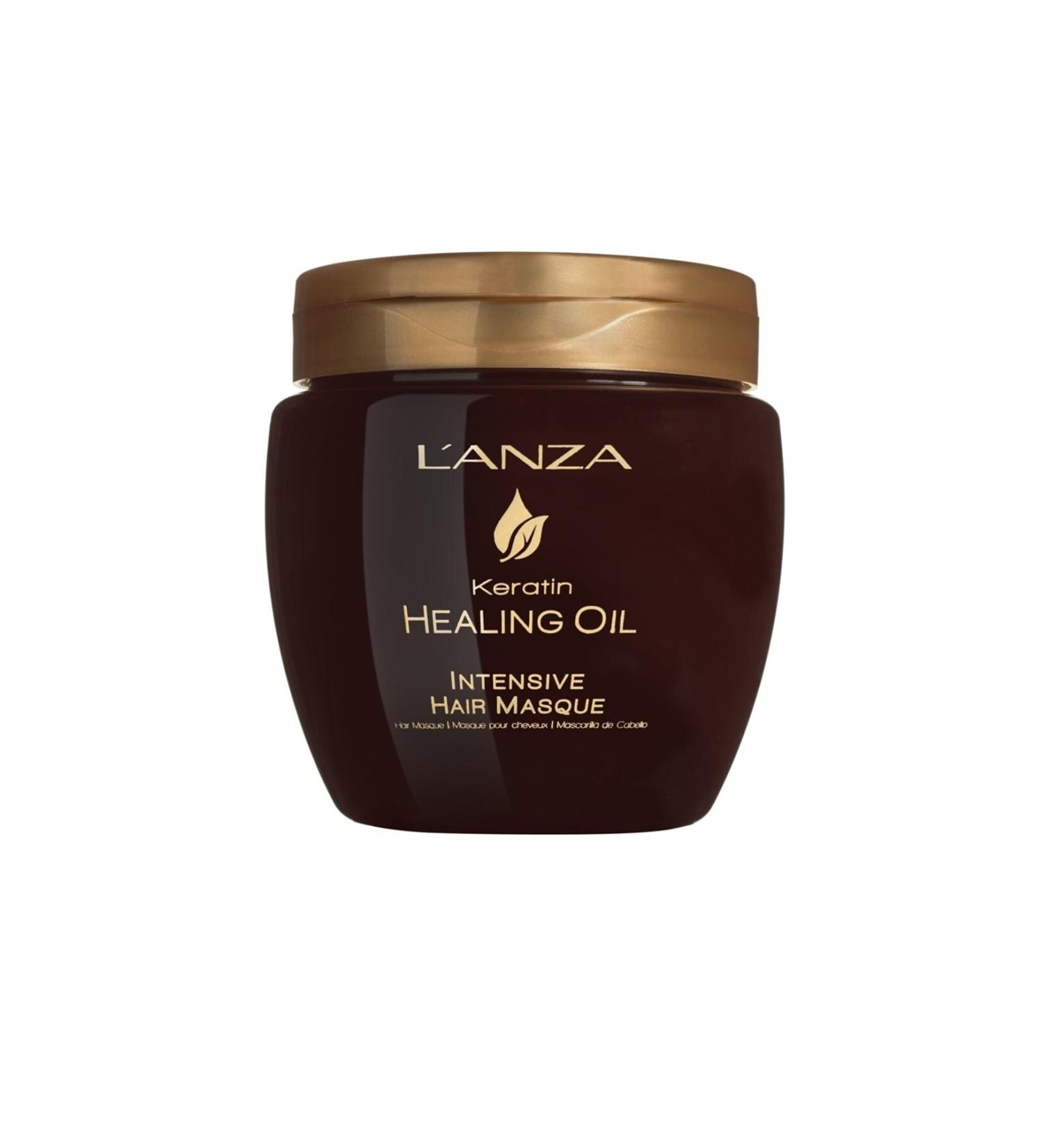 L'anza Keratin Healing Oil Ultra Luxe Strengthening Protein Intensive Hair Mask 210ml Sulfate Free