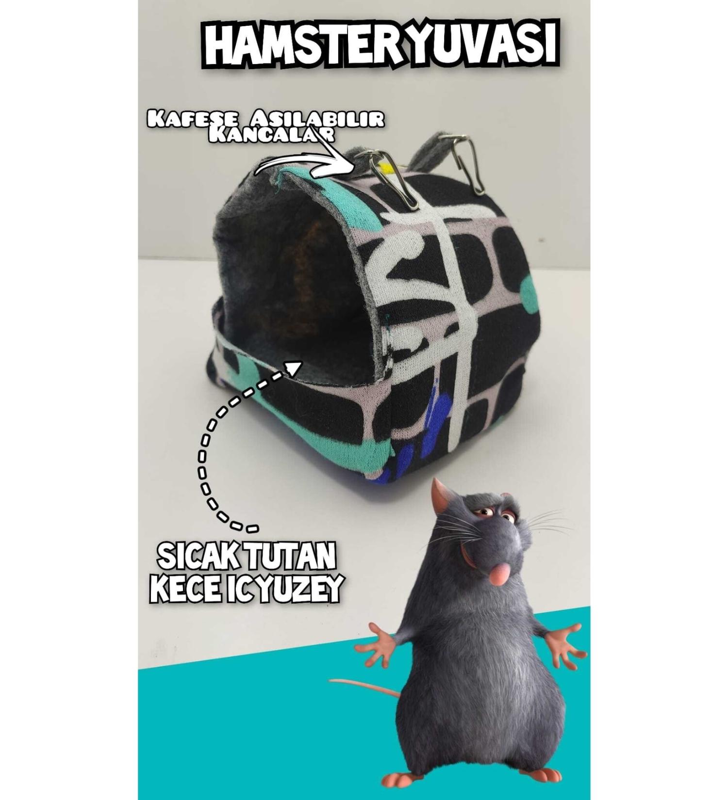 ozzipetshop Hamster House Nest Warm Sleeping Bed