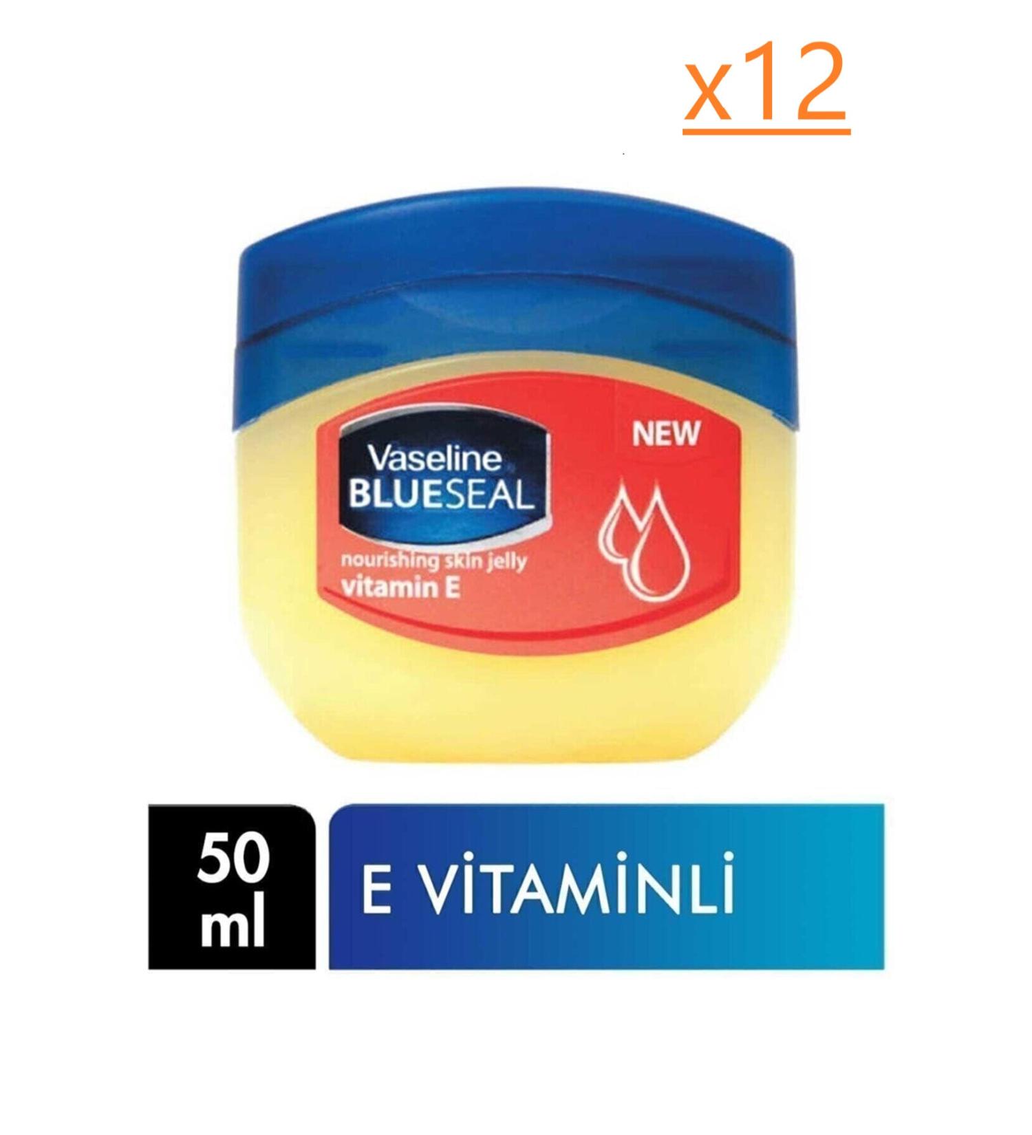 Vaseline Gel 50 Ml Vitamin E X 12 Pieces