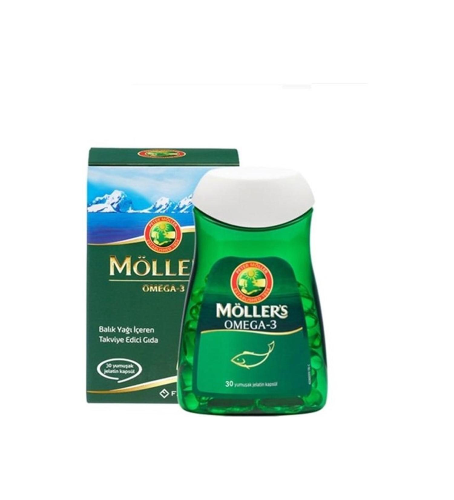 Mollers Omega 3 Fish Oil 30 Capsules
