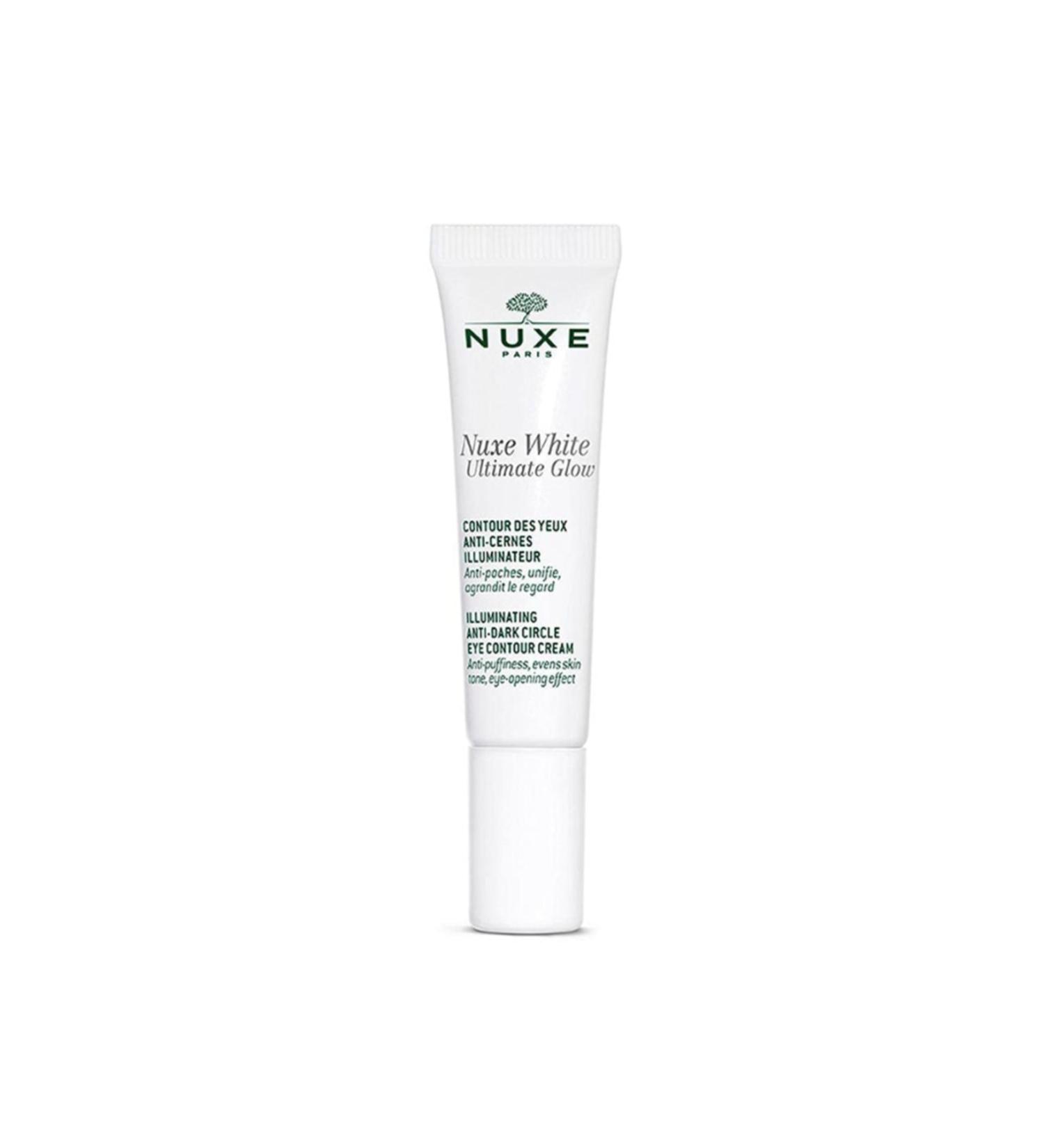 Nuxe White Ultimate Glow Brightening Anti-Dark Circle Vitamin C Eye Contour Cream 15 Ml