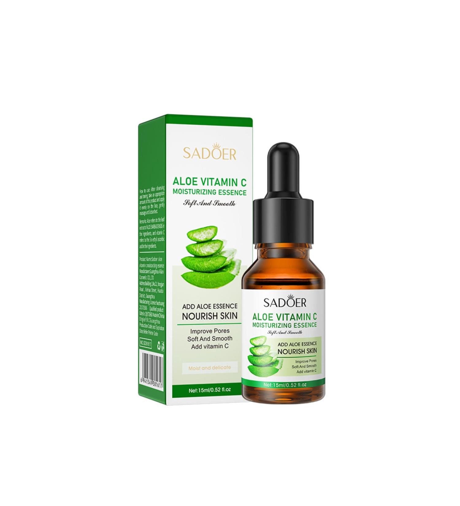 SADOER Aloe Vera Intensive Moisturizing Serum 15ml - Buy Online on GoSupps.com