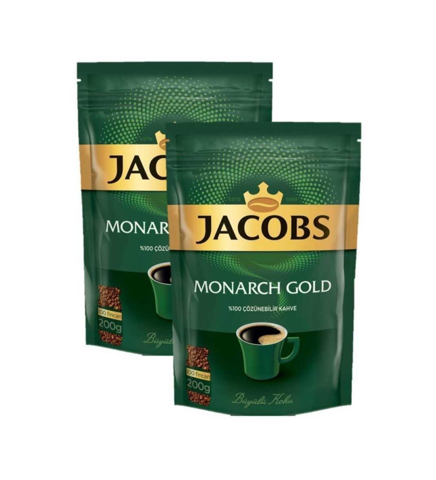 Jacobs Monarch Gold Coffee 400gr (200gr X 2) Economic Package