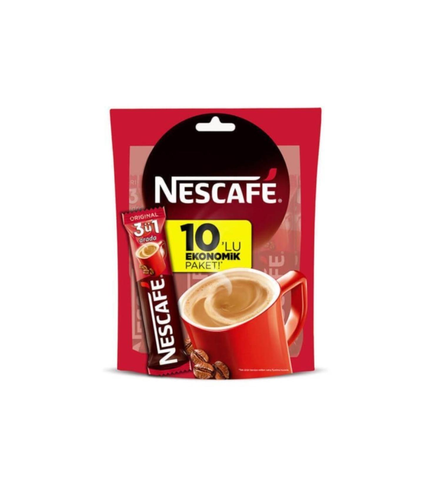 Nestle Nescafe 3in1 Original 10 Eco Bags