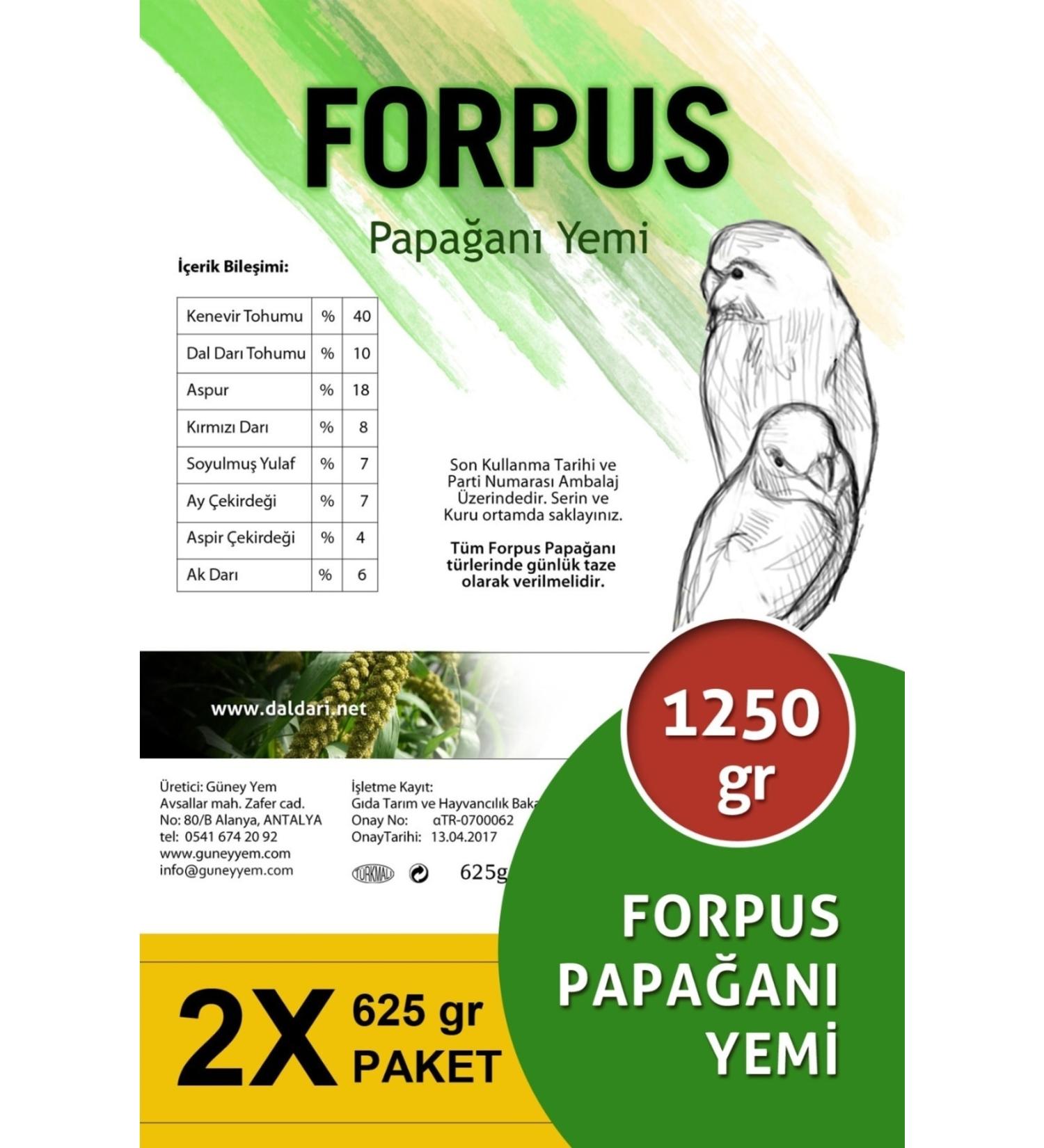 Dal Millet Net Premium Forpus Parrot Food 1250 Gr - Buy Online on GoSupps.com