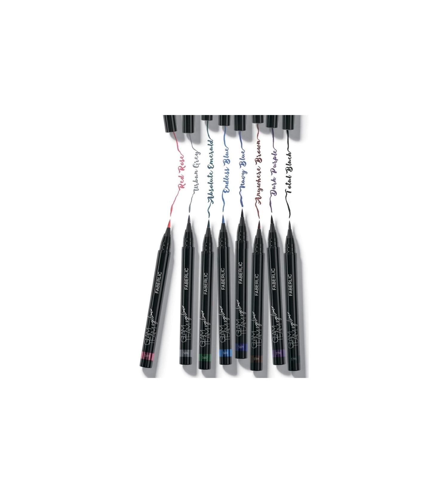 Faberlic Glam Team Permanent Colour Pencil Eyeliner Emerald Green 5687