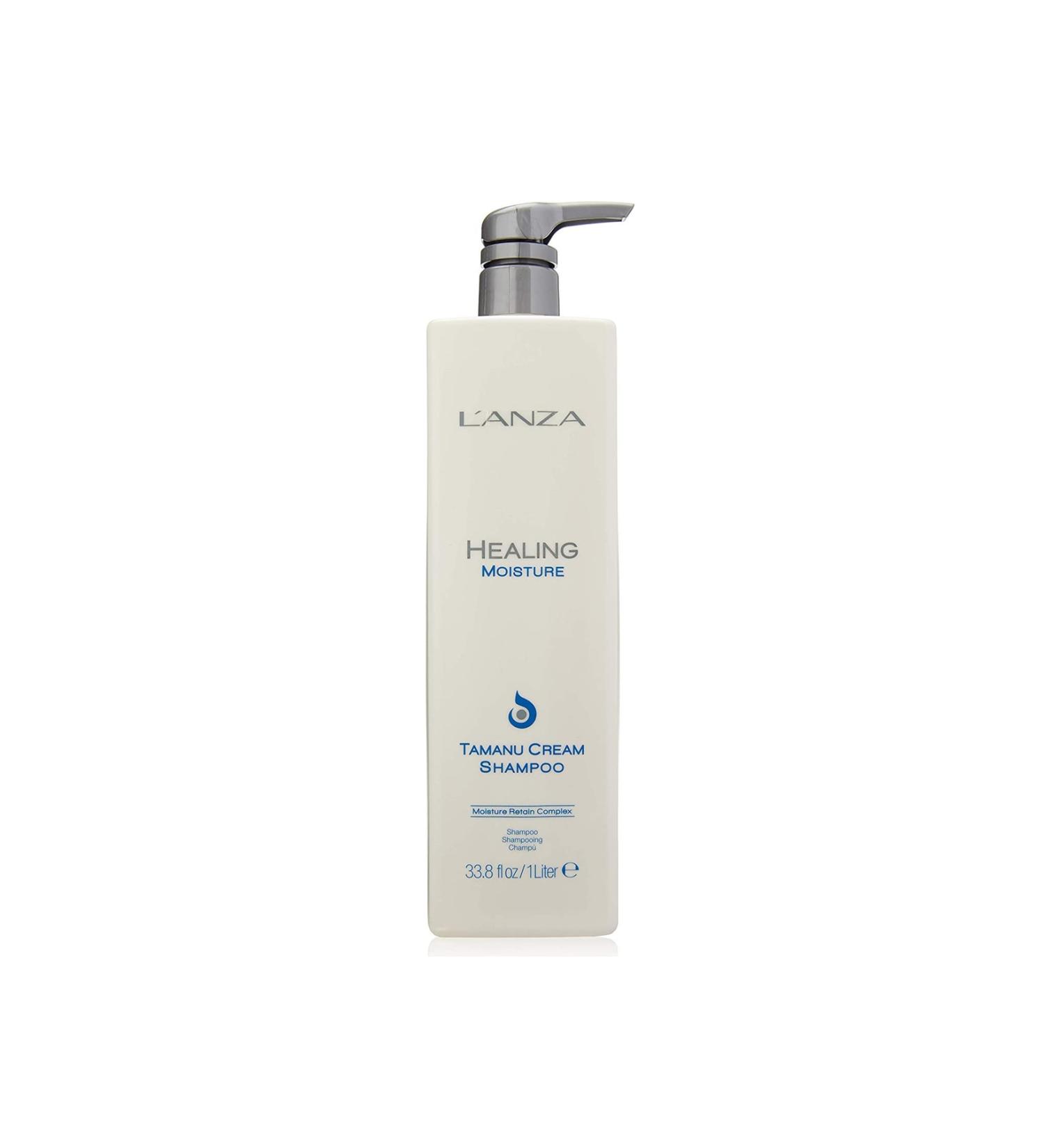 L'anza Healing Moisture Taramu Cream Moisturizing Repair Sulfate-Free Shampoo for Dry Hair 1000ml