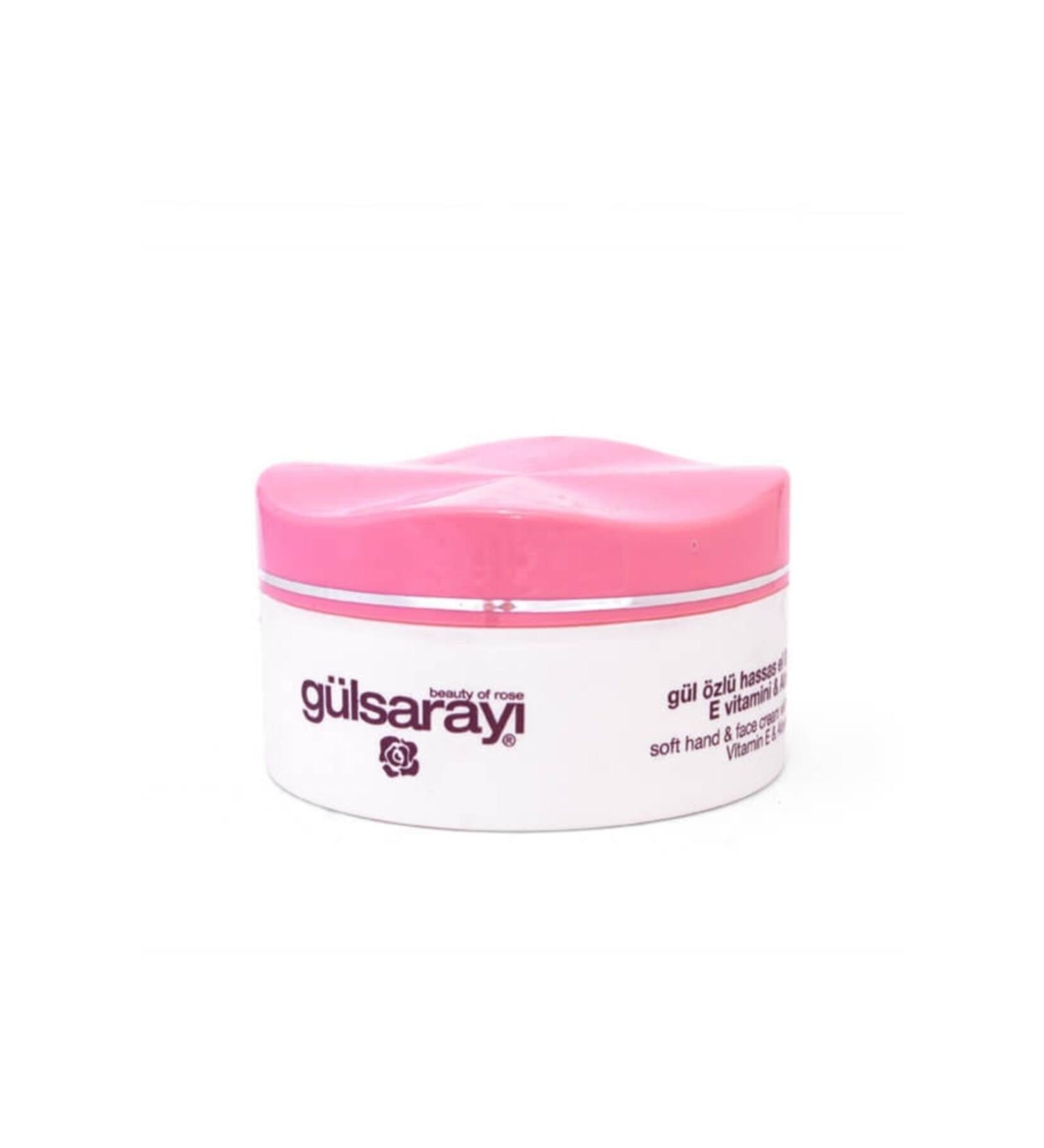 G lsaray Vitamin E Aloe Vera Rose Essence Hand and Face Cream 250 gr