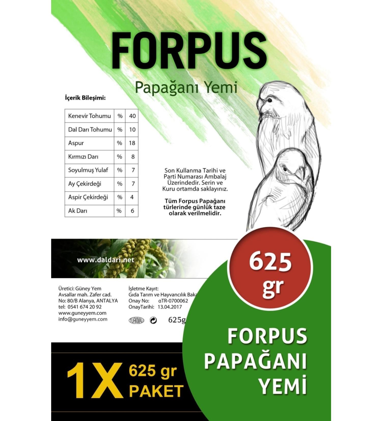 Dal Millet Net Premium Forpus Parrot Food 625gr. - Buy Online on GoSupps.com