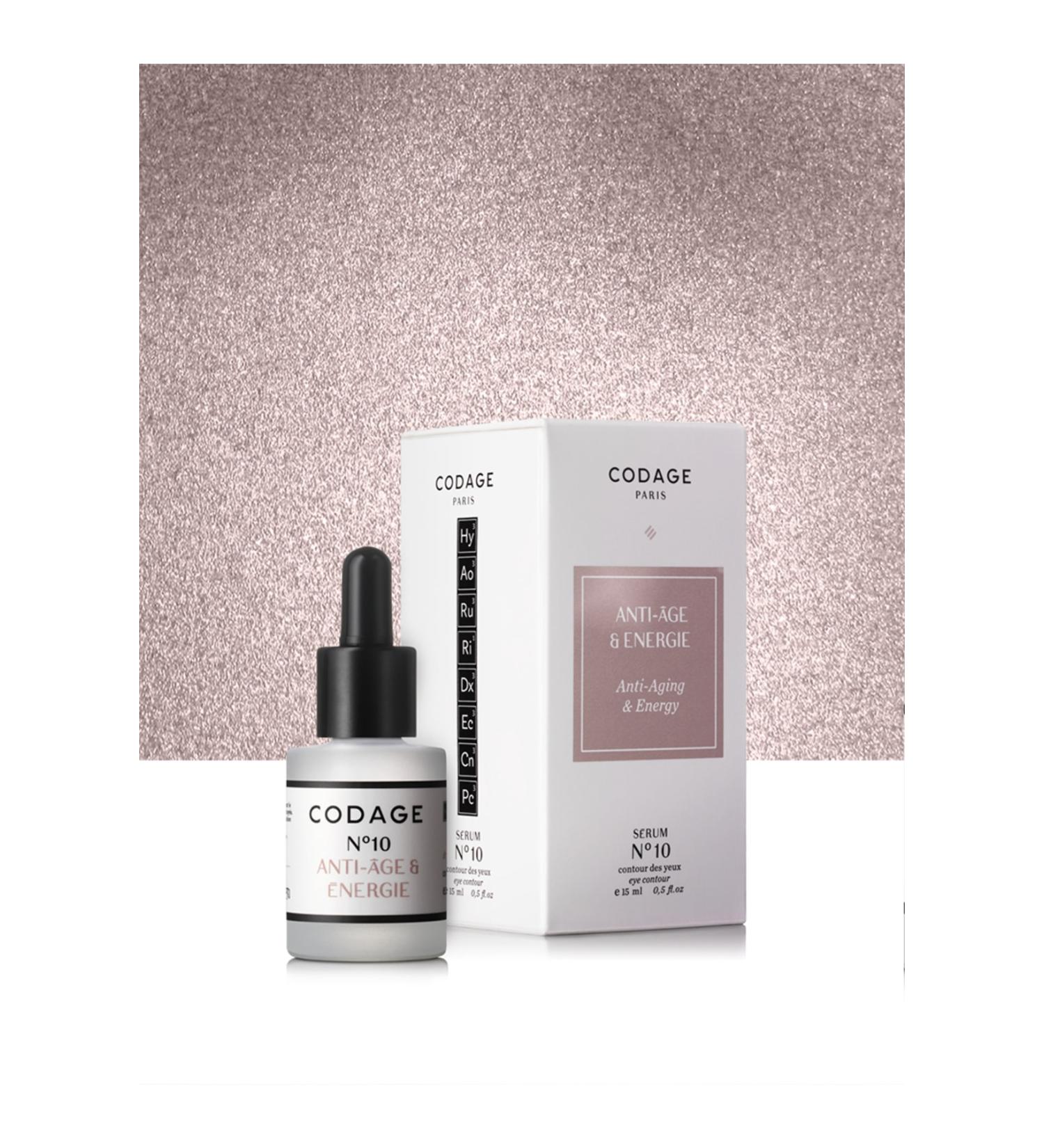 Codage Serum N 10 - Eyes - Anti-aging & Energy 15ml - Anti-aging & Energizing Eye Serum