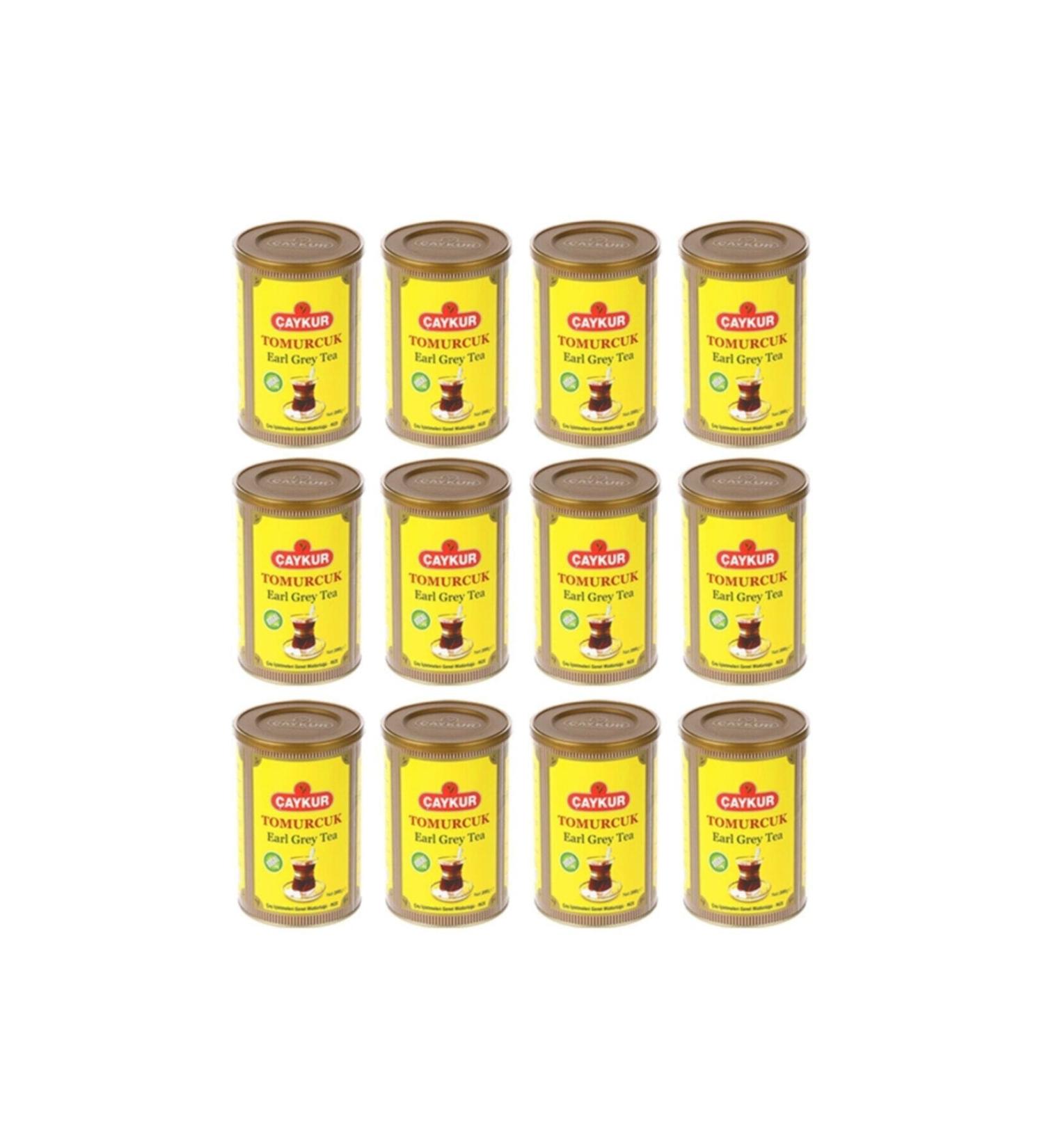 aykur Tomurcuk Tea (Early Grey) 200 Gr - 12 Pieces