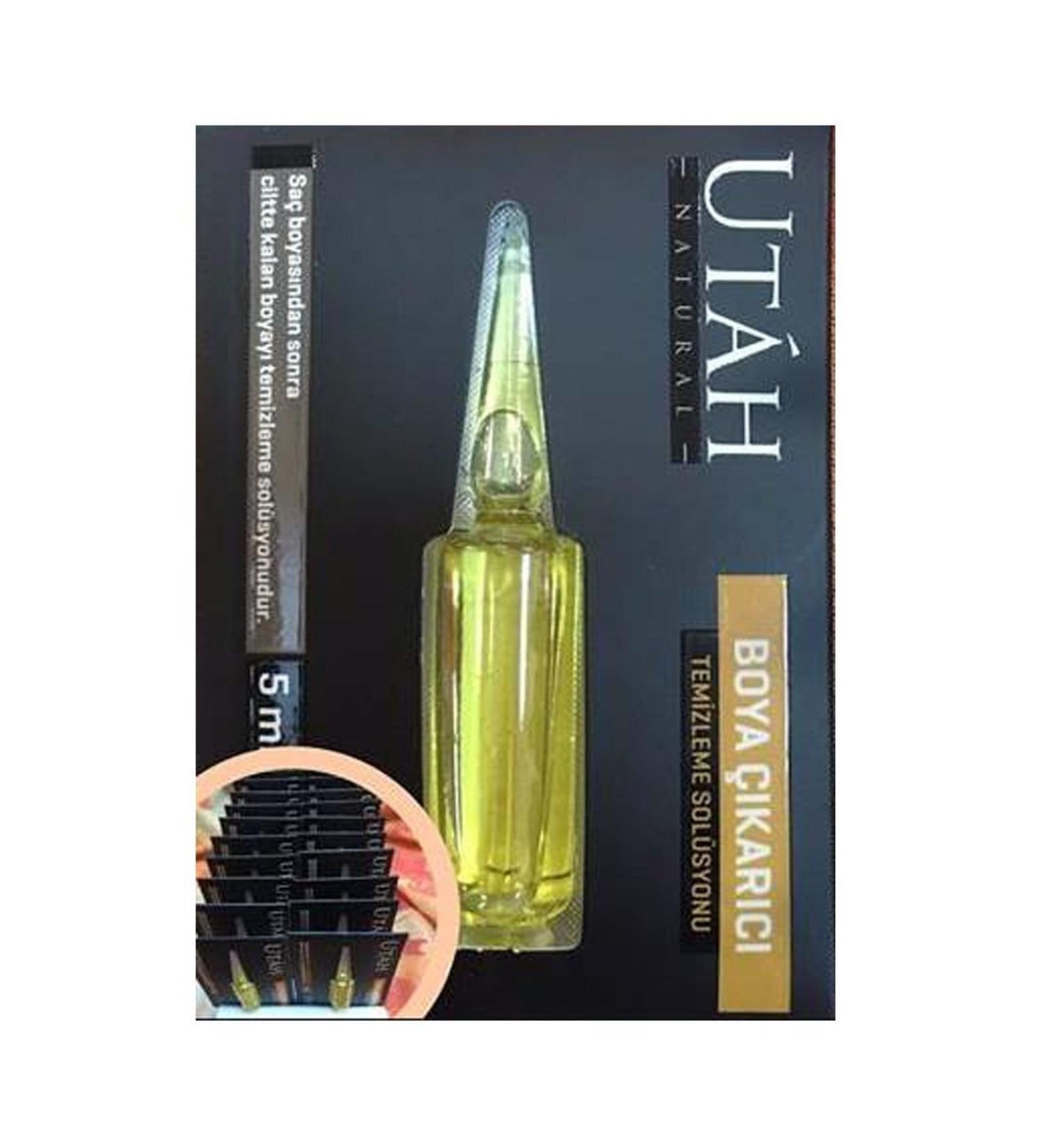 Utah Hair Dye Remover Solution Ampoule 5 Ml