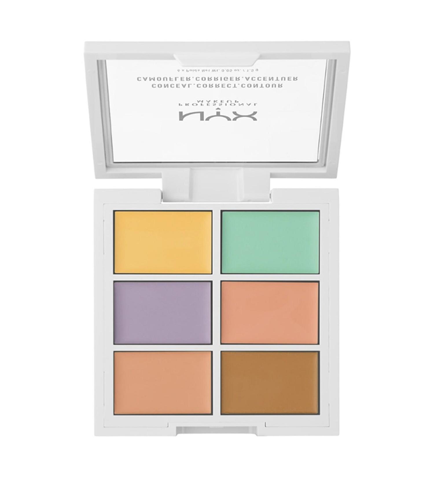NYX Professional Makeup Contour Palette - Color Correction Palette 63 G - Buy Online on GoSupps.com