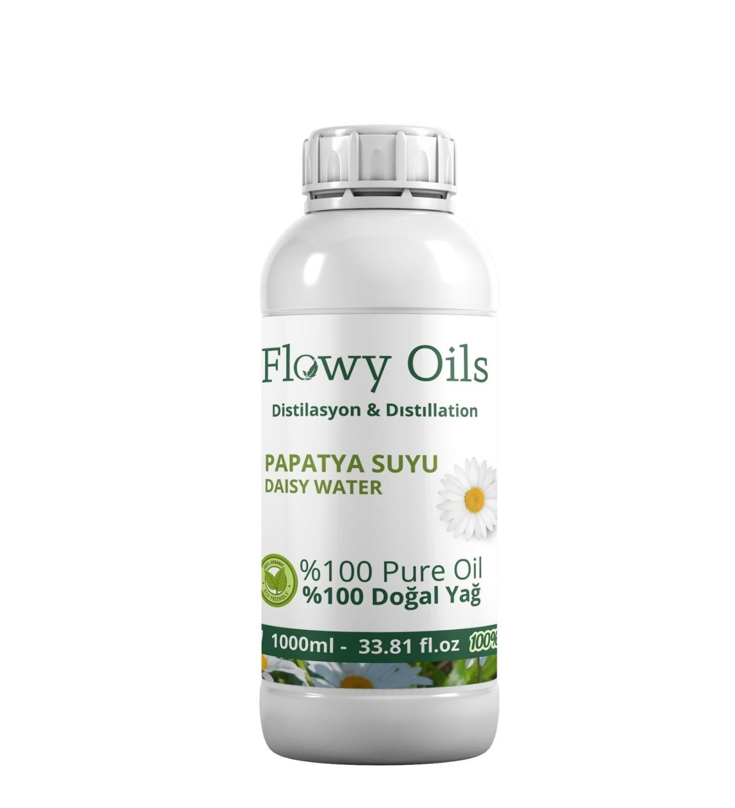 Flowy Oils Chamomile Water 0 Pure Natural Oil Distillation Hydrosol Water Chamomille Hydrosol 1000ml 1 Liter
