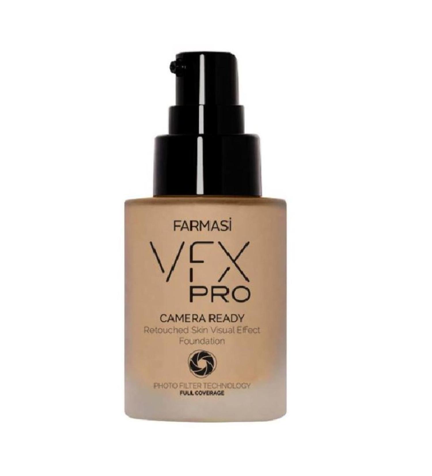 Farmasi Dark Beige No: 03 Vfx Pro Camera Ready Foundation