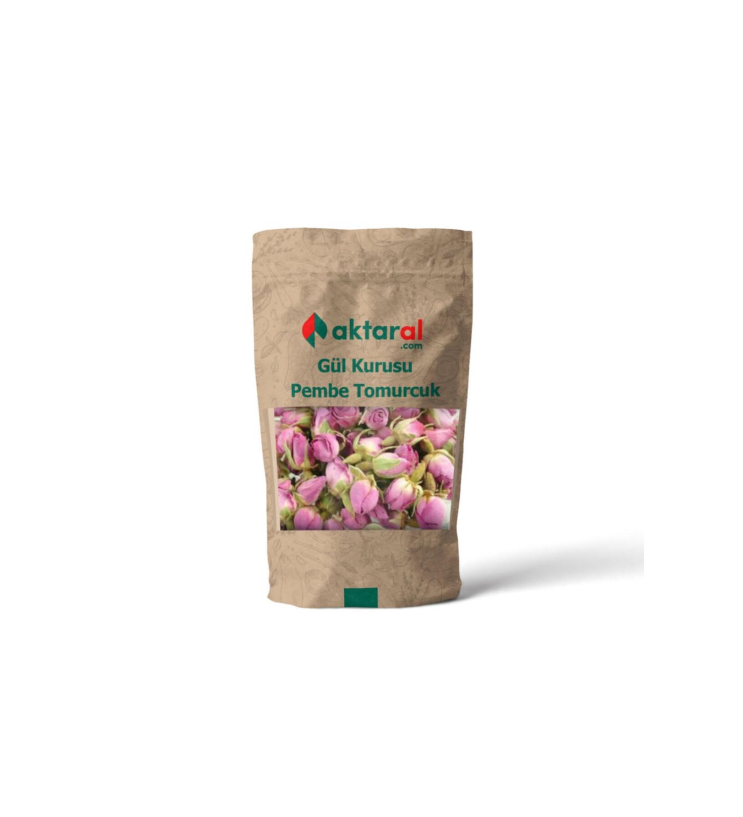 Aktaral Dried Rose Pink Bud Tea 100 Gr