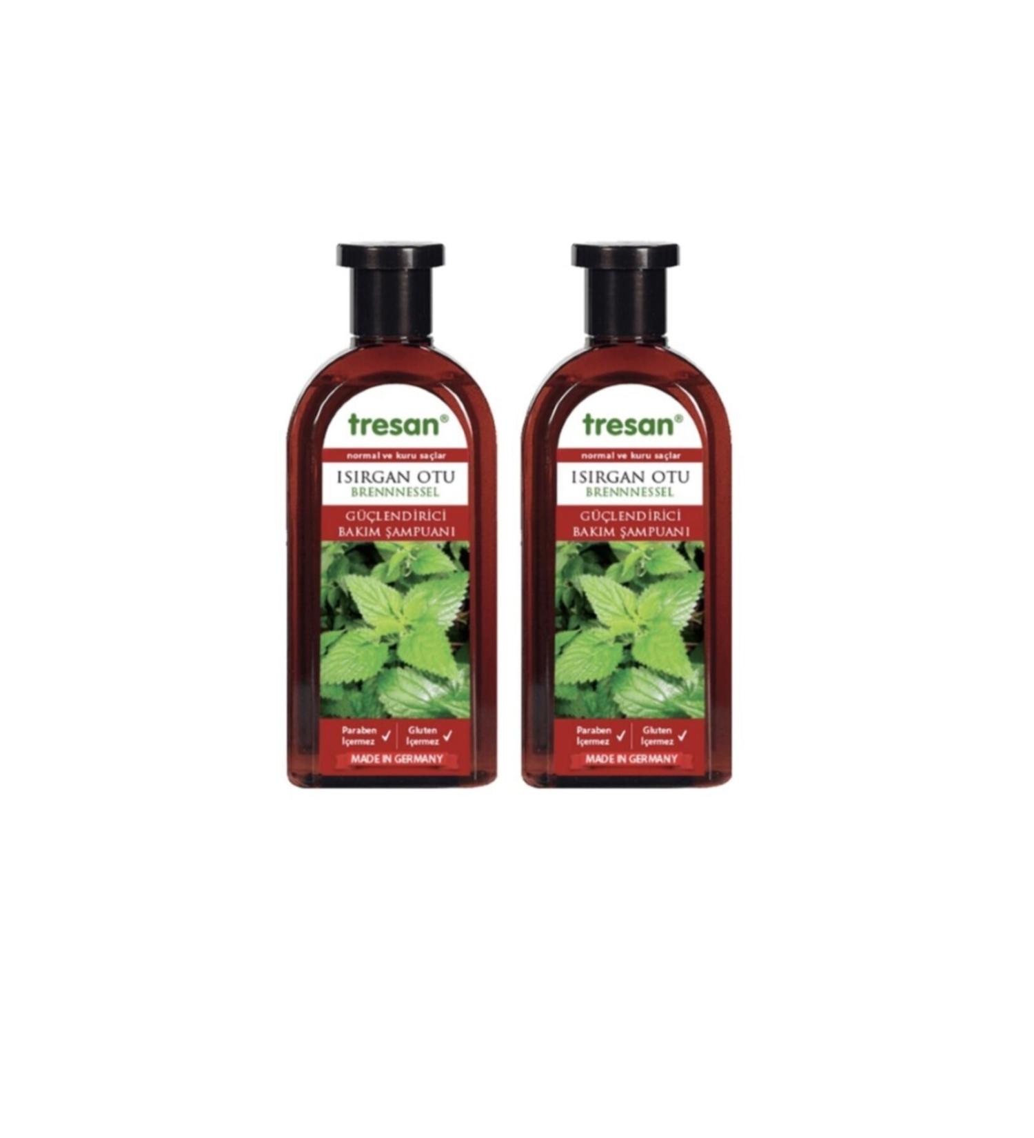 Tresan Nettle Strengthening Care Shampoo 300 ml 2 Pieces