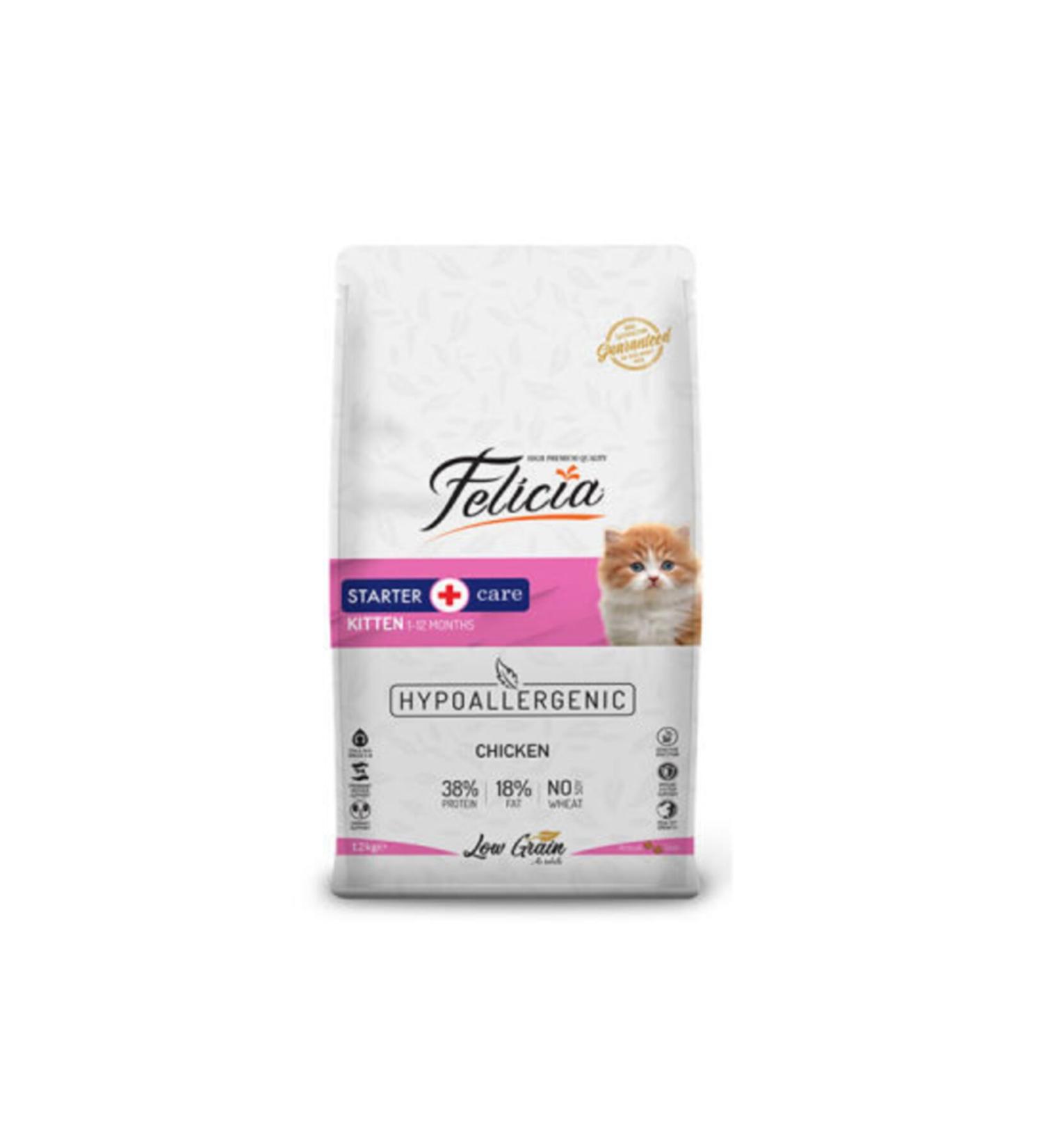 Felicia Low Grain Lamb Kitten Cat Food 12 Kg