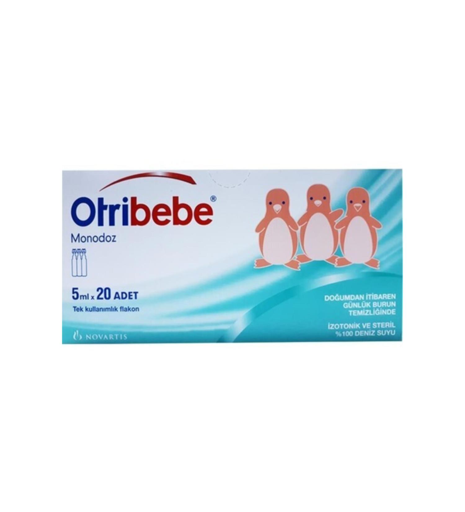 Ortibebe Monodose Sterile Sea Water for Babies 20 Doses 5 ml
