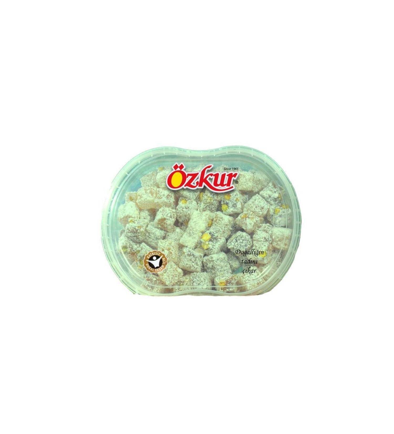 ZKUR DRIED NUTS Turkish Delight with Coconut Pistachio 500 Gr