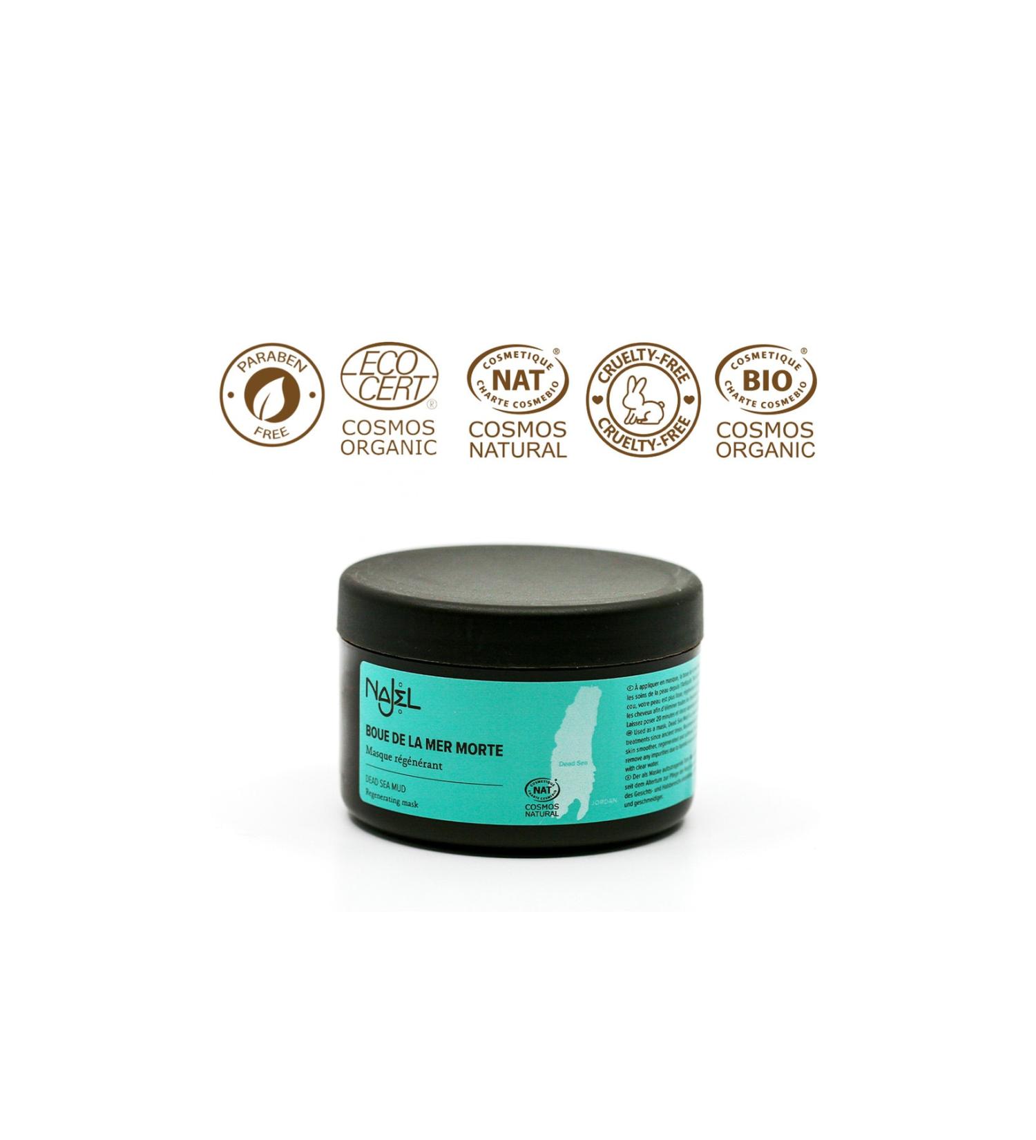 NAJEL Organic Dead Sea Mud Mask - 300gr