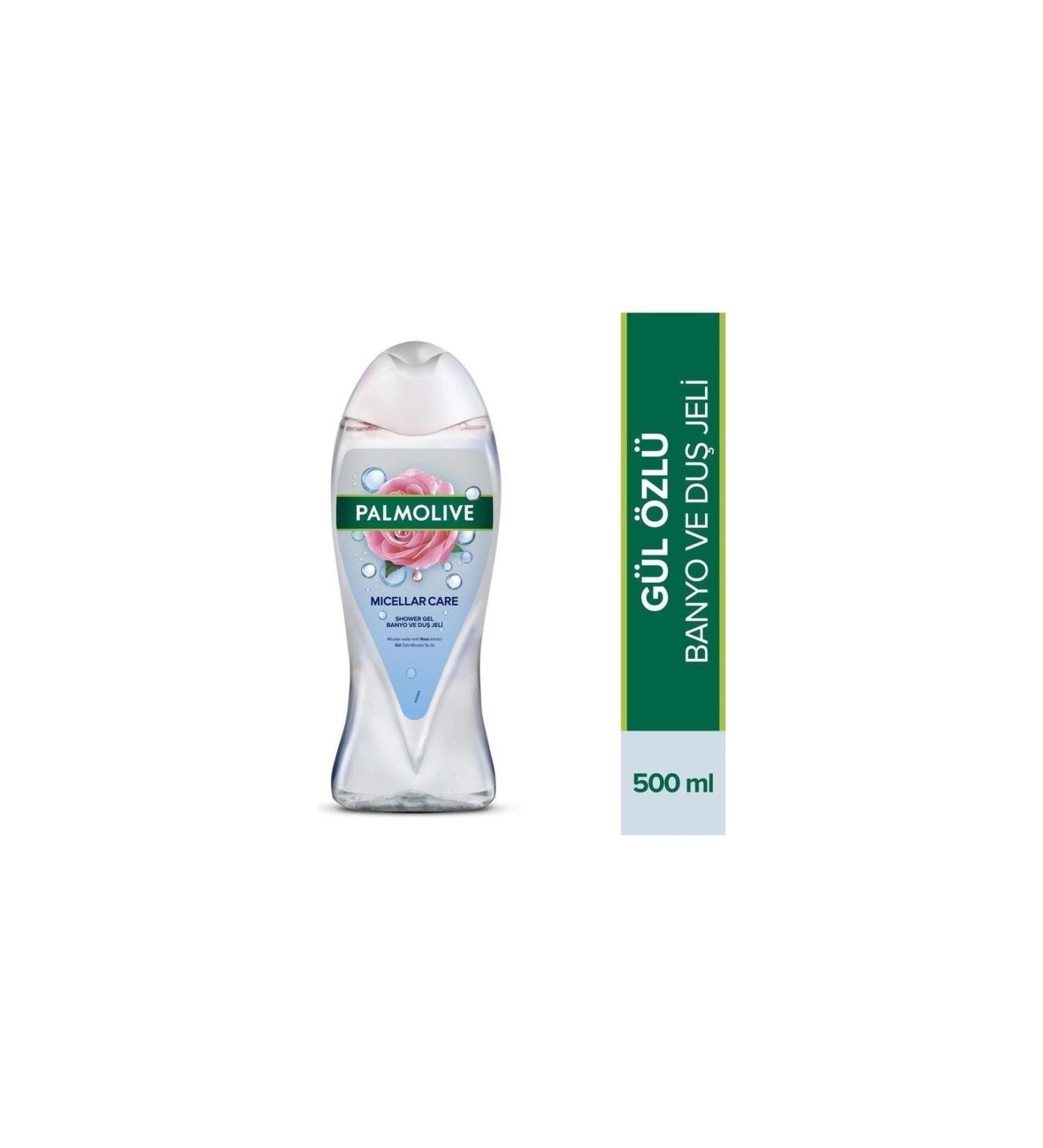 Palmolive Micellar Care Bath and Shower Gel Rose Essence 500 Ml
