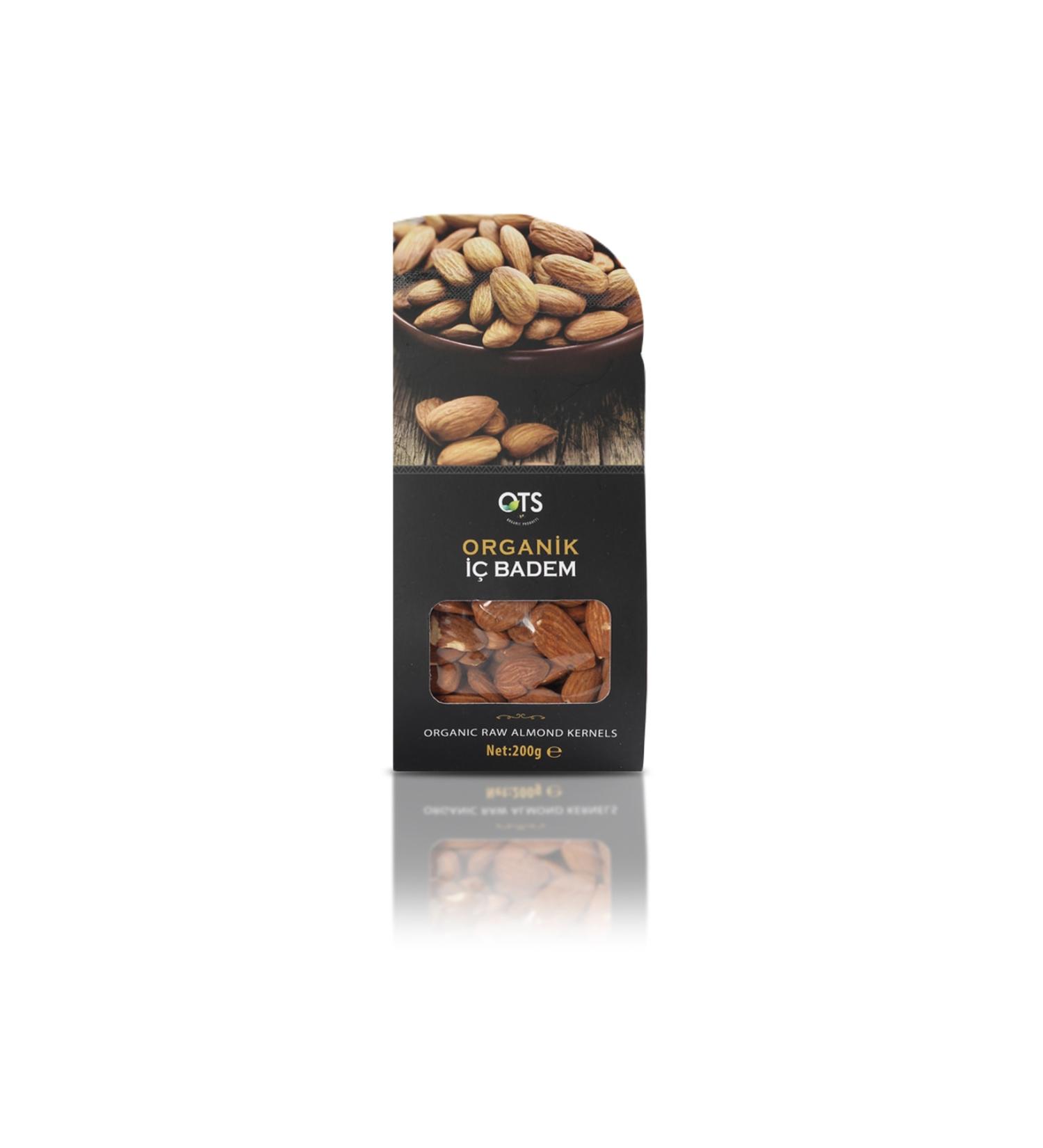 OTS Organic Almond Kernels 200 gr