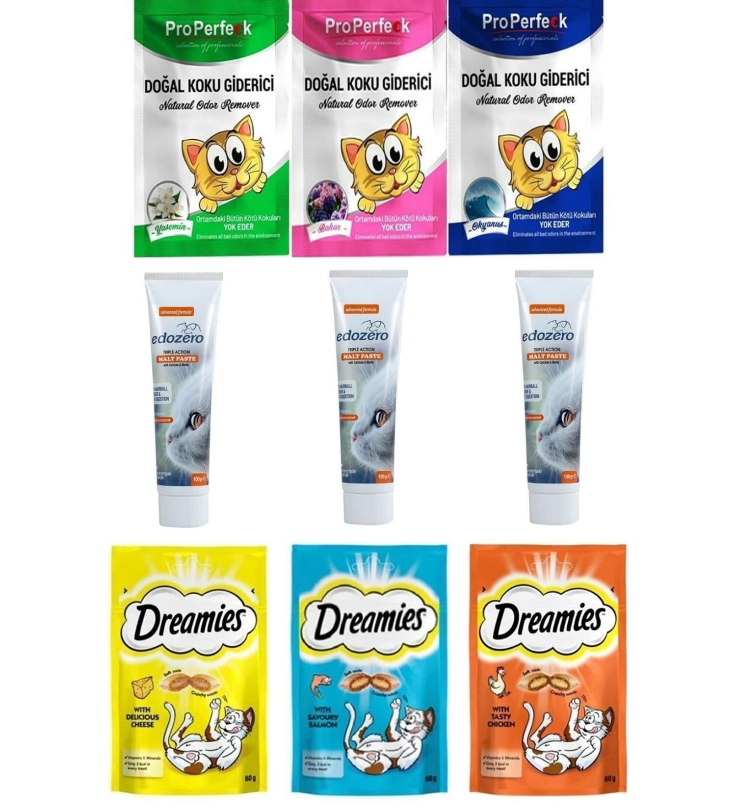 Edozero Malt Paste for Kittens and Adult Cats 100 Gr. (Natural Malt Paste to Prevent Hairballs)