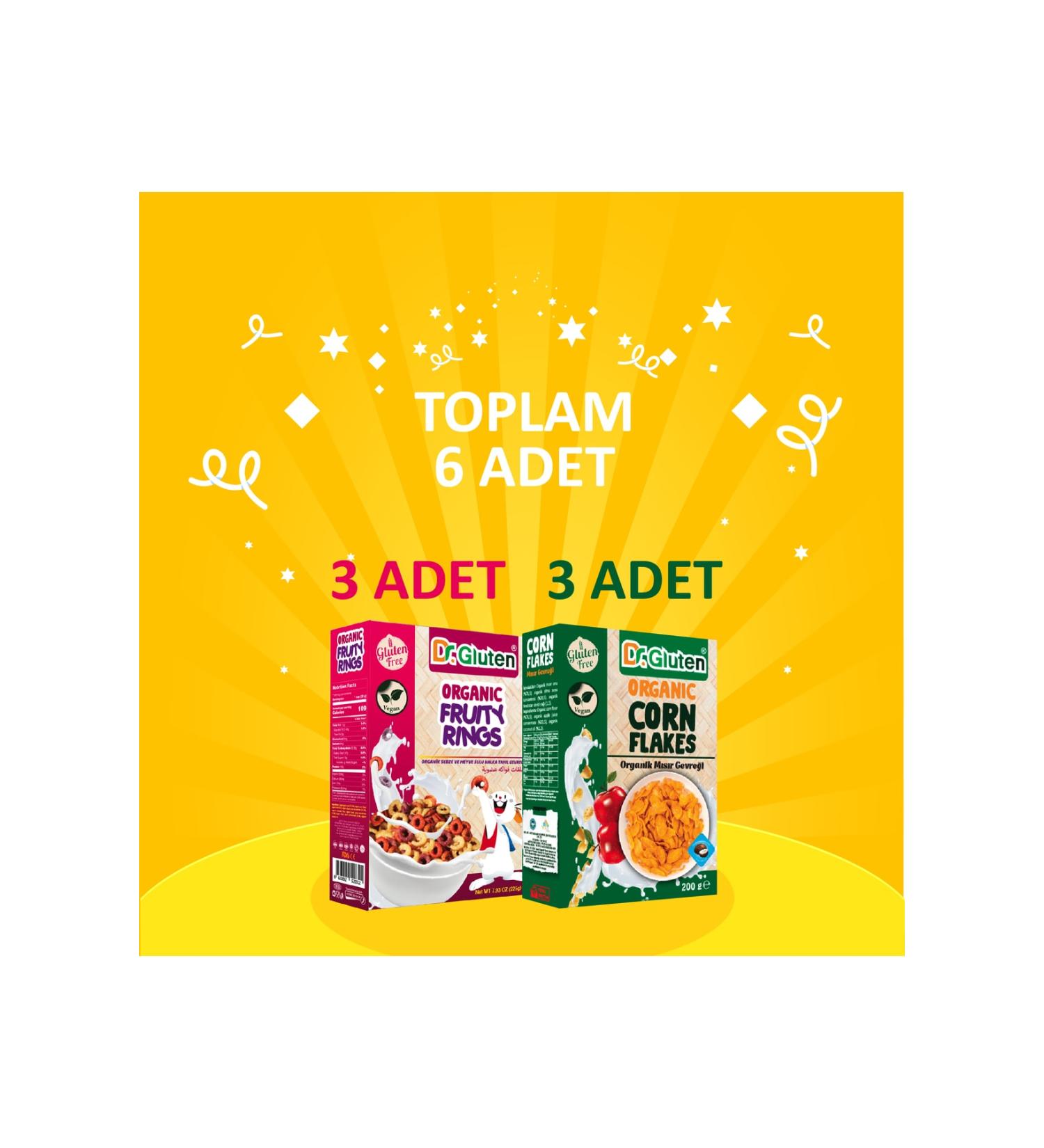 Dr.Gluten 3-Pack Cereal Series (corn ring)