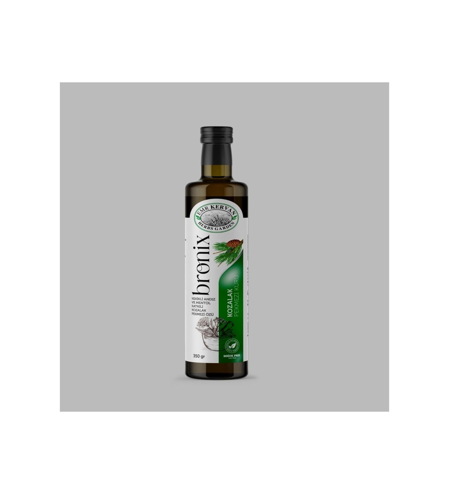 Emr Kervan Herbs Garden Bronix Cone Molasses Extract with Thyme Arbutus and Menthol 350gr