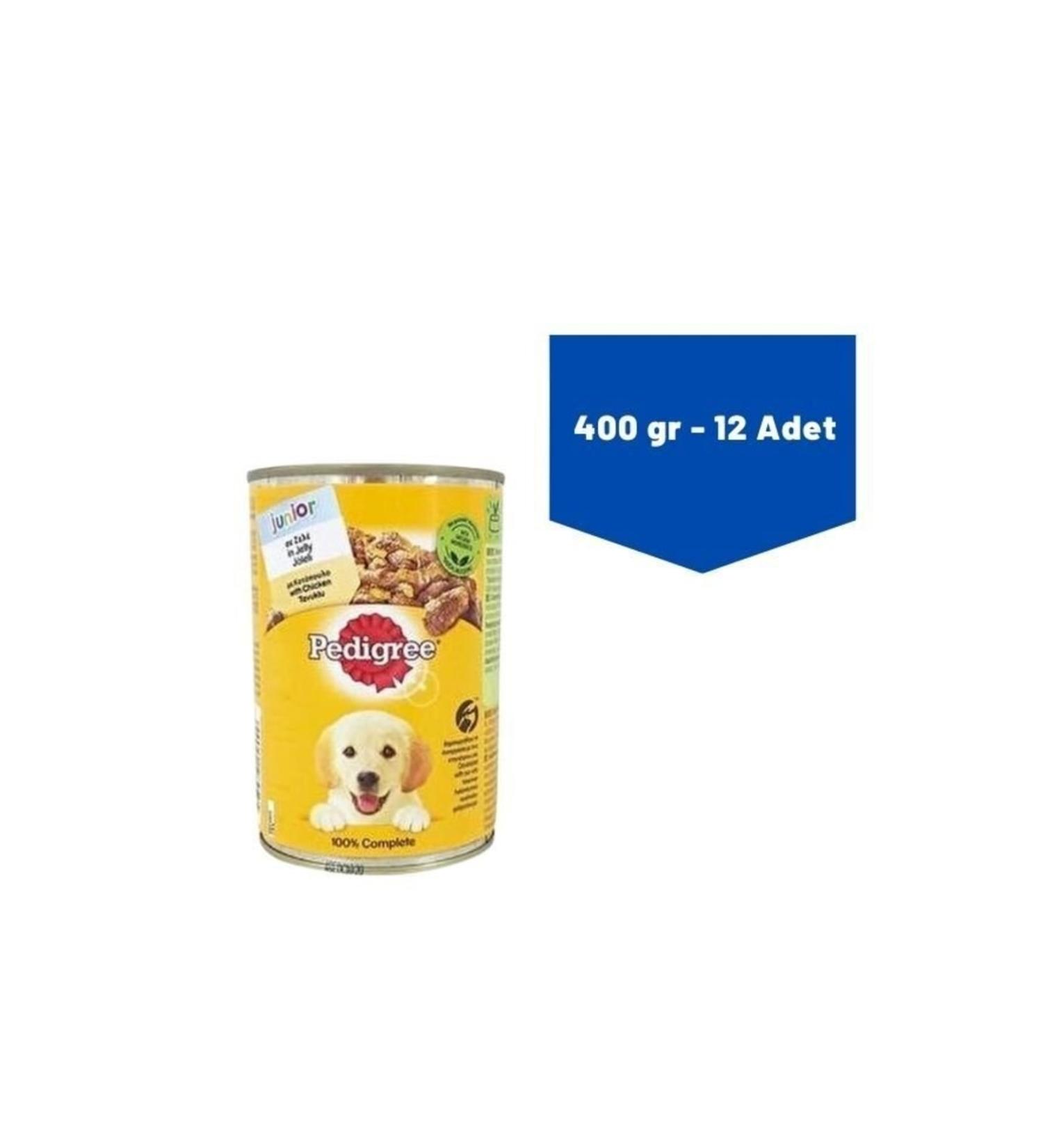 Pedigree Junior Chicken Canned Dog Food 400 Gr X 12 Pieces