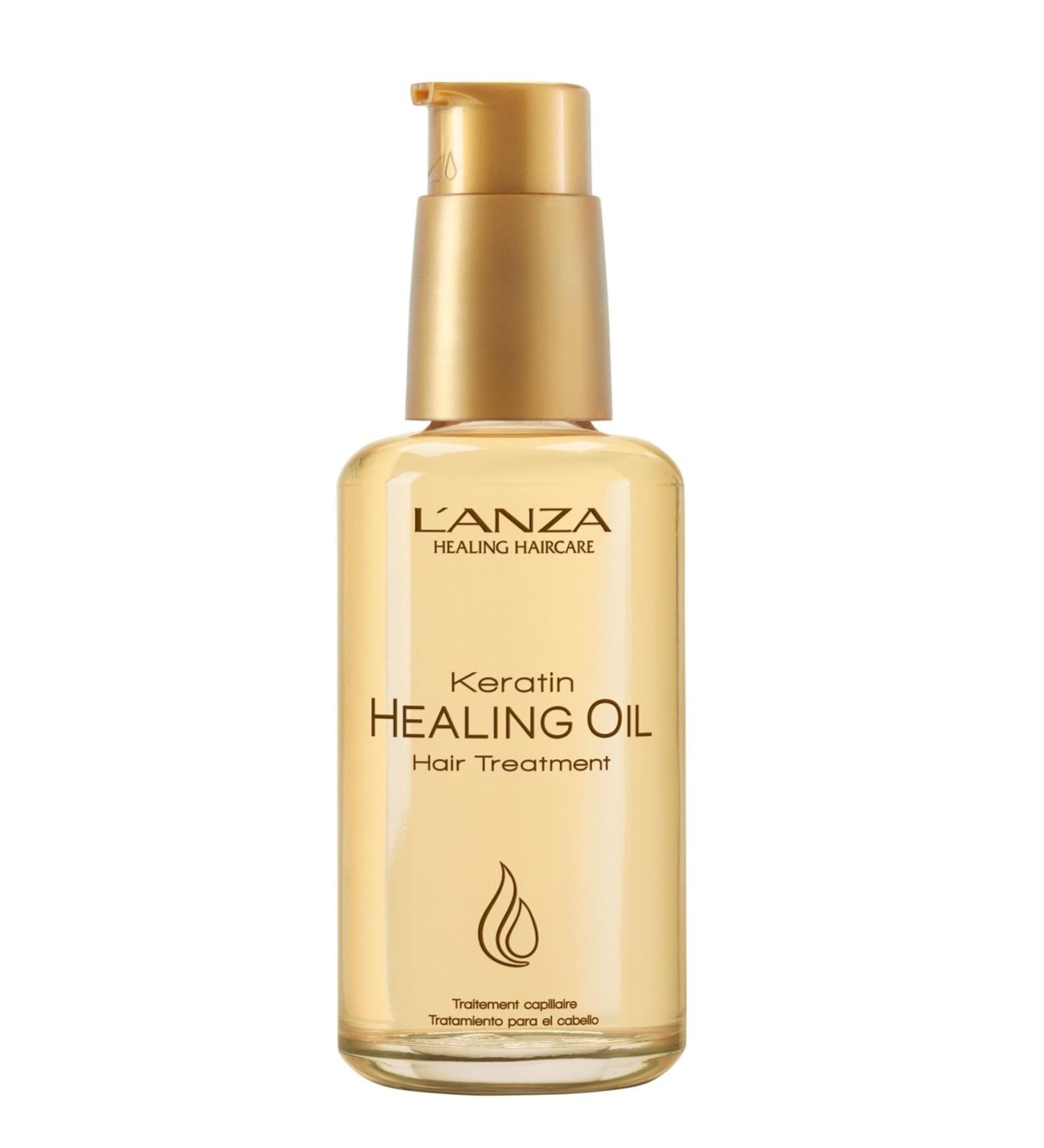 L'anza Keratin Healing Oil Strengthening Protein Hair Care Serum 100ml Sulfate Free - Buy Online on GoSupps.com