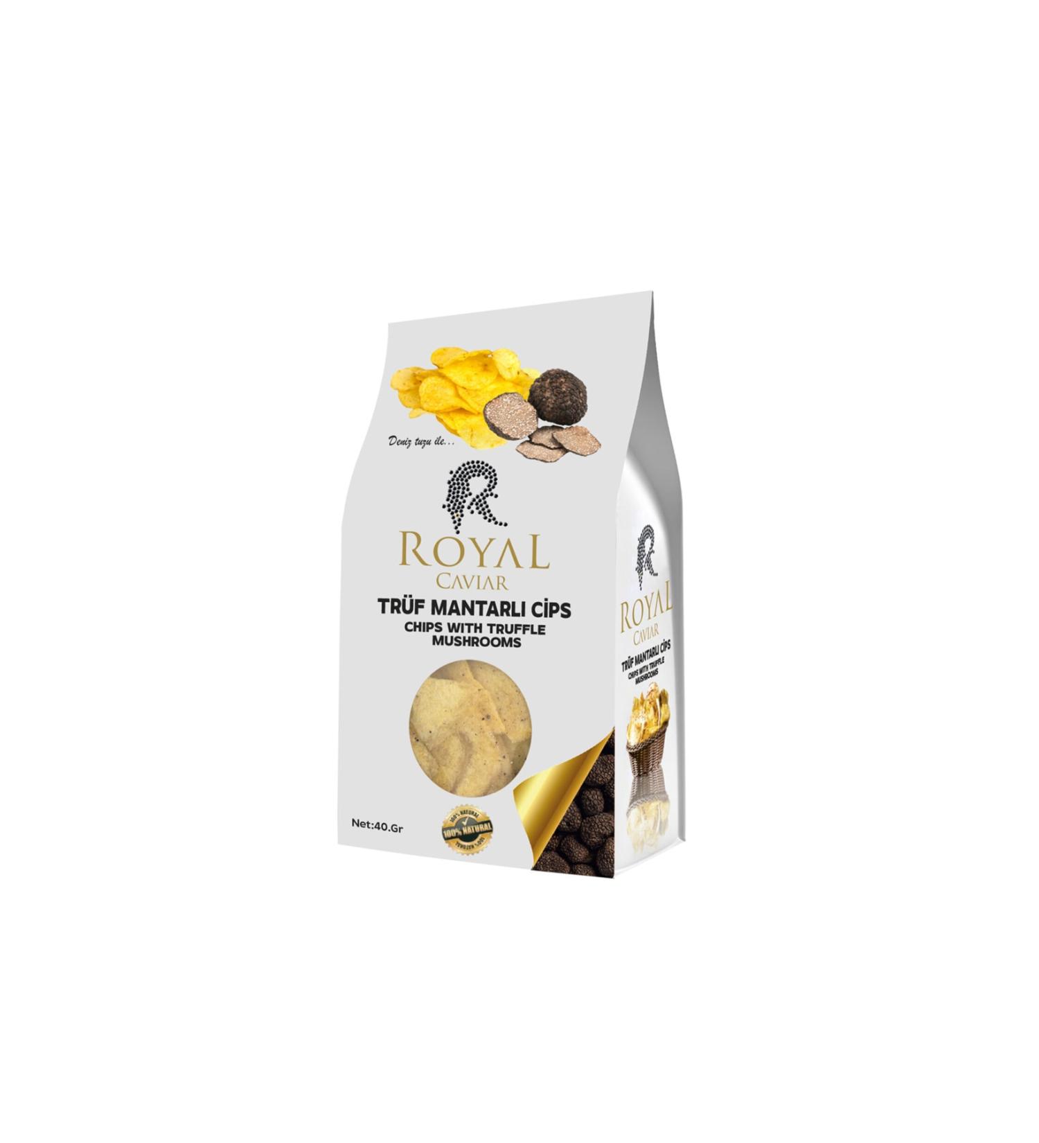 Royal Caviar Truffle Chips 40g