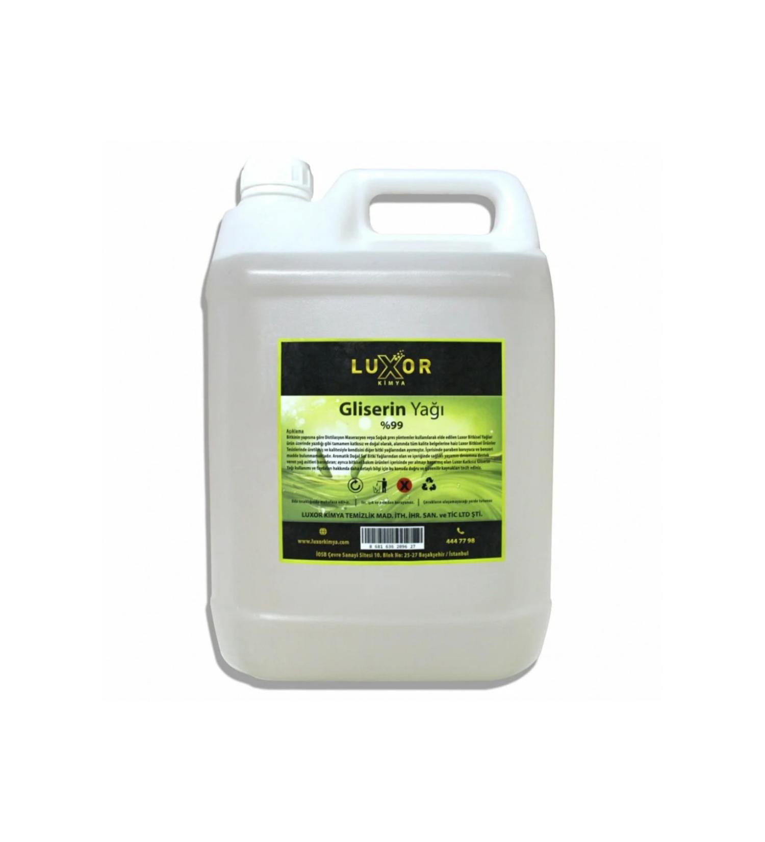 Luxor Kimya Herbal Glycerin Oil 6.250 Kg