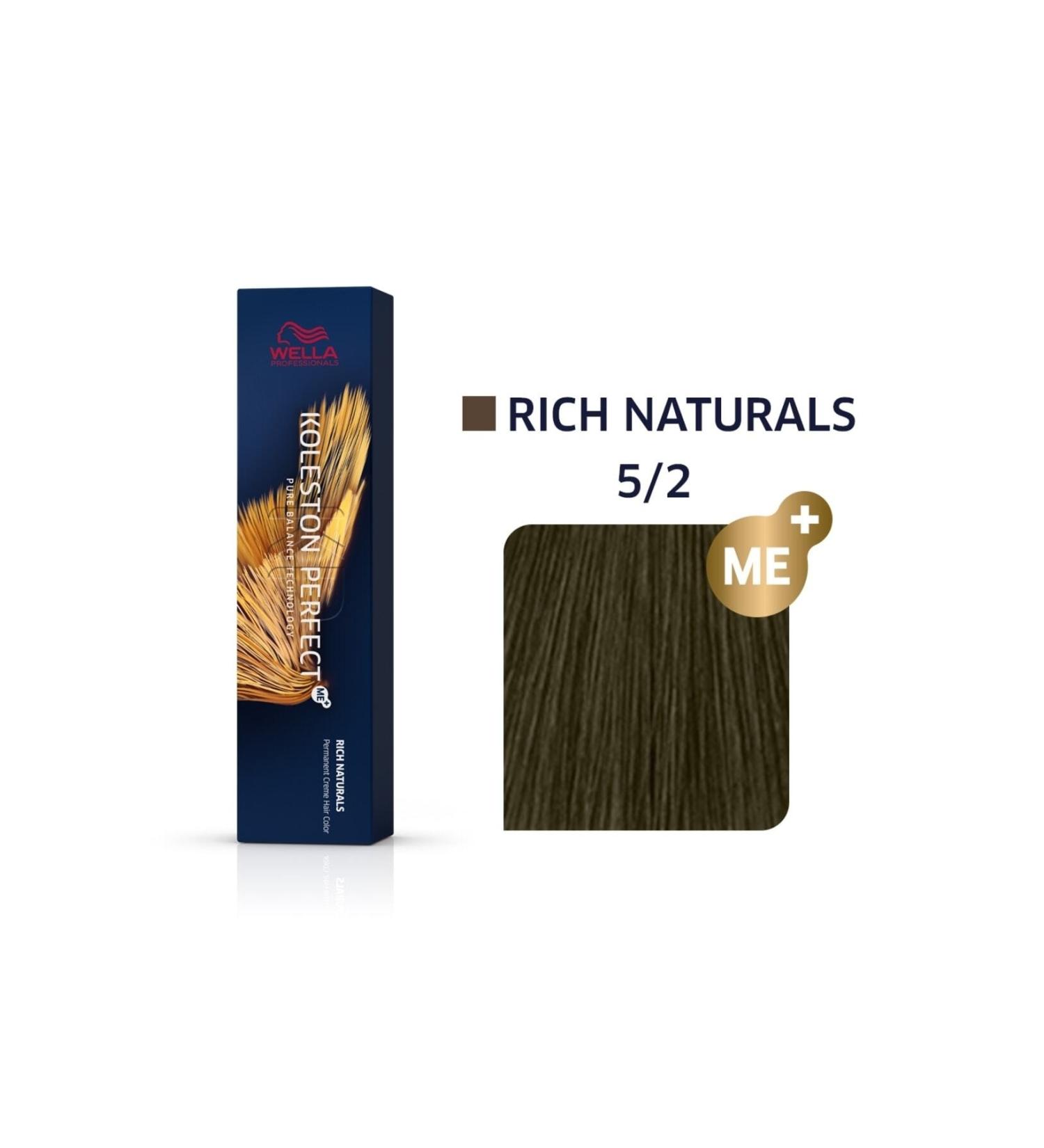 Wella Koleston Perfect Me+ 5/2 Rich Naturals Super Permanent Hair Dye 60 ml